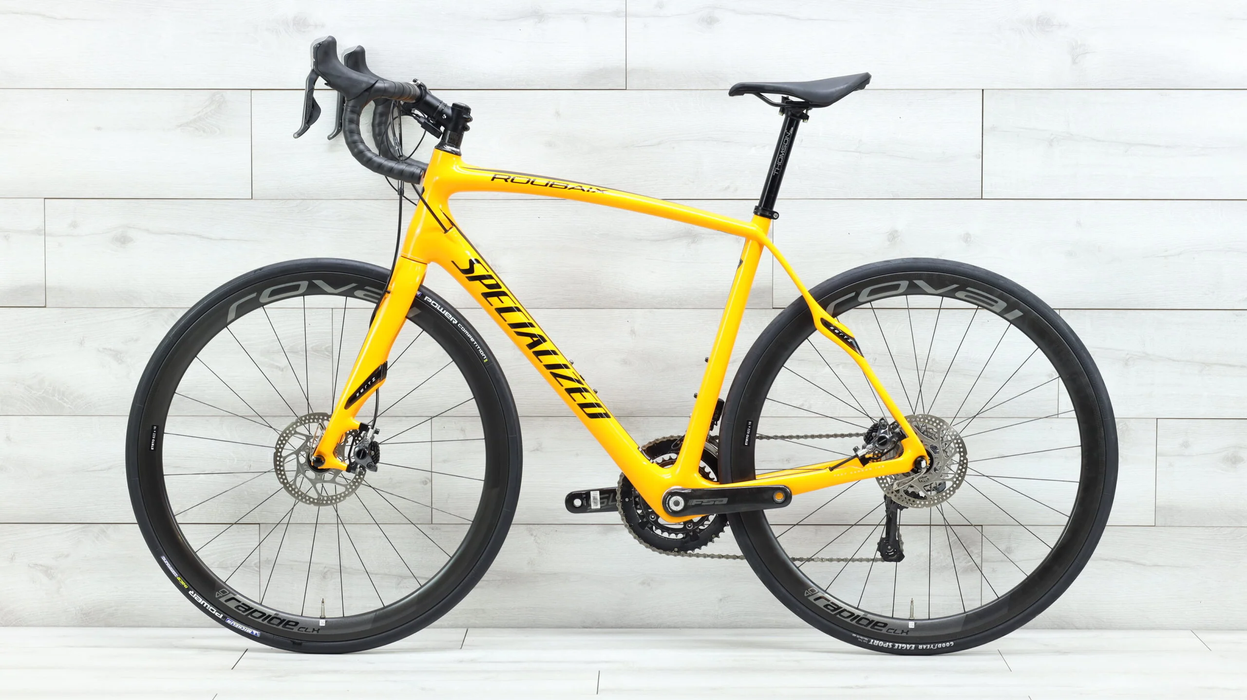 2014 Specialized Roubaix SL4 Expert Ultegra Di2 Disc  Road Bike - 56cm - Image 2