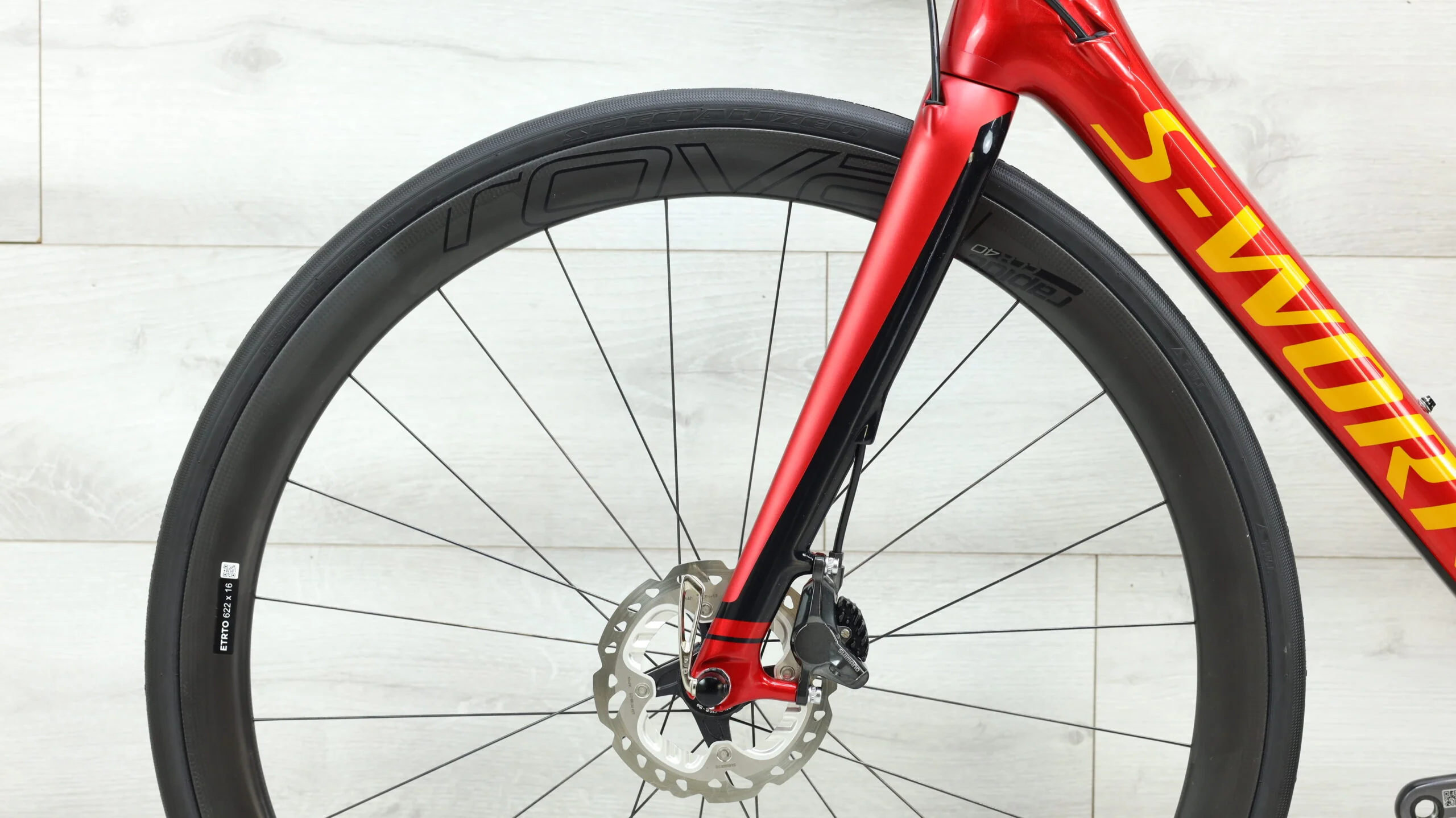 2015 Specialized S-Works Tarmac Disc Road Bike - 56cm - Image 11