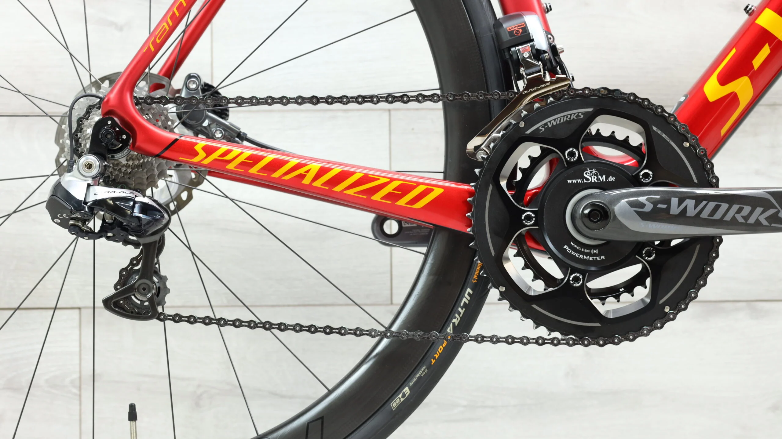 2015 Specialized S-Works Tarmac Disc Road Bike - 56cm - Image 4