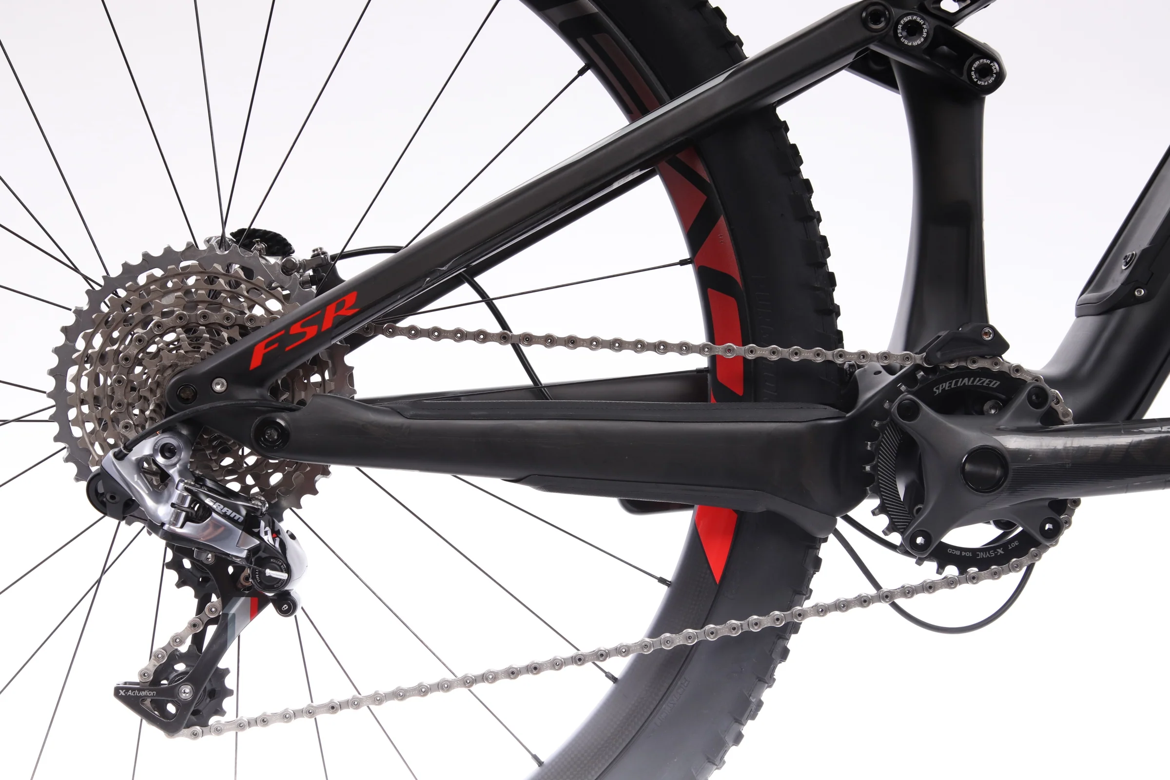 2016 Specialized S-Works Stumpjumper FSR 29  Mountain Bike - Medium - Image 8