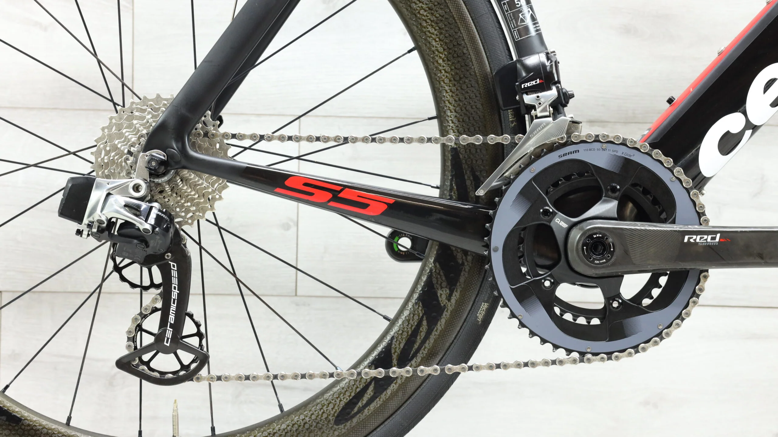 2018 Cervelo S5 eTap Road Bike - 56cm - Image 4