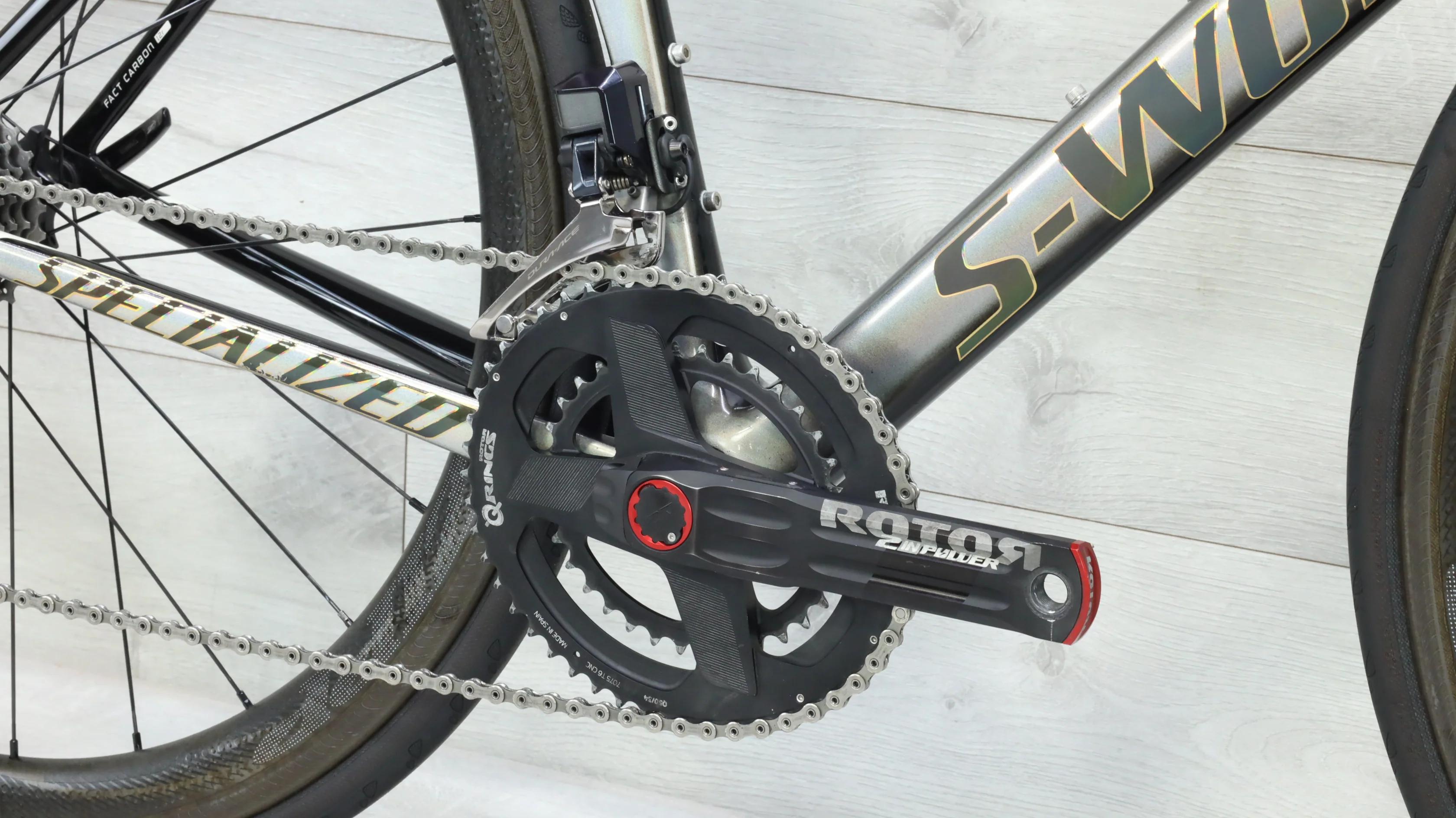 2018 Specialized S-Works Tarmac Sagan Superstar Road Bike - 58cm - Image 5