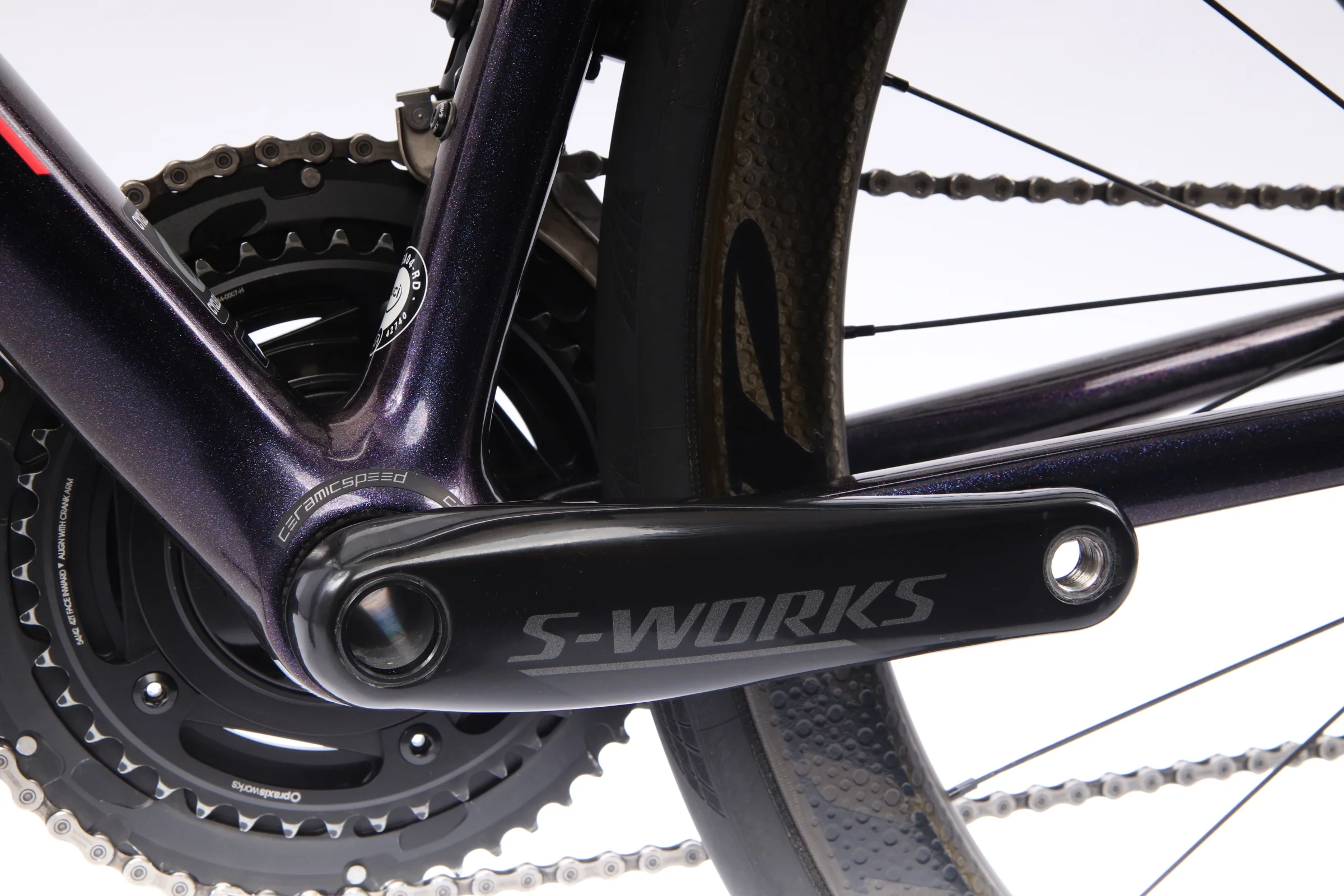 2019 Specialized S-Works Tarmac Disc  Road Bike - 52cm - Image 5