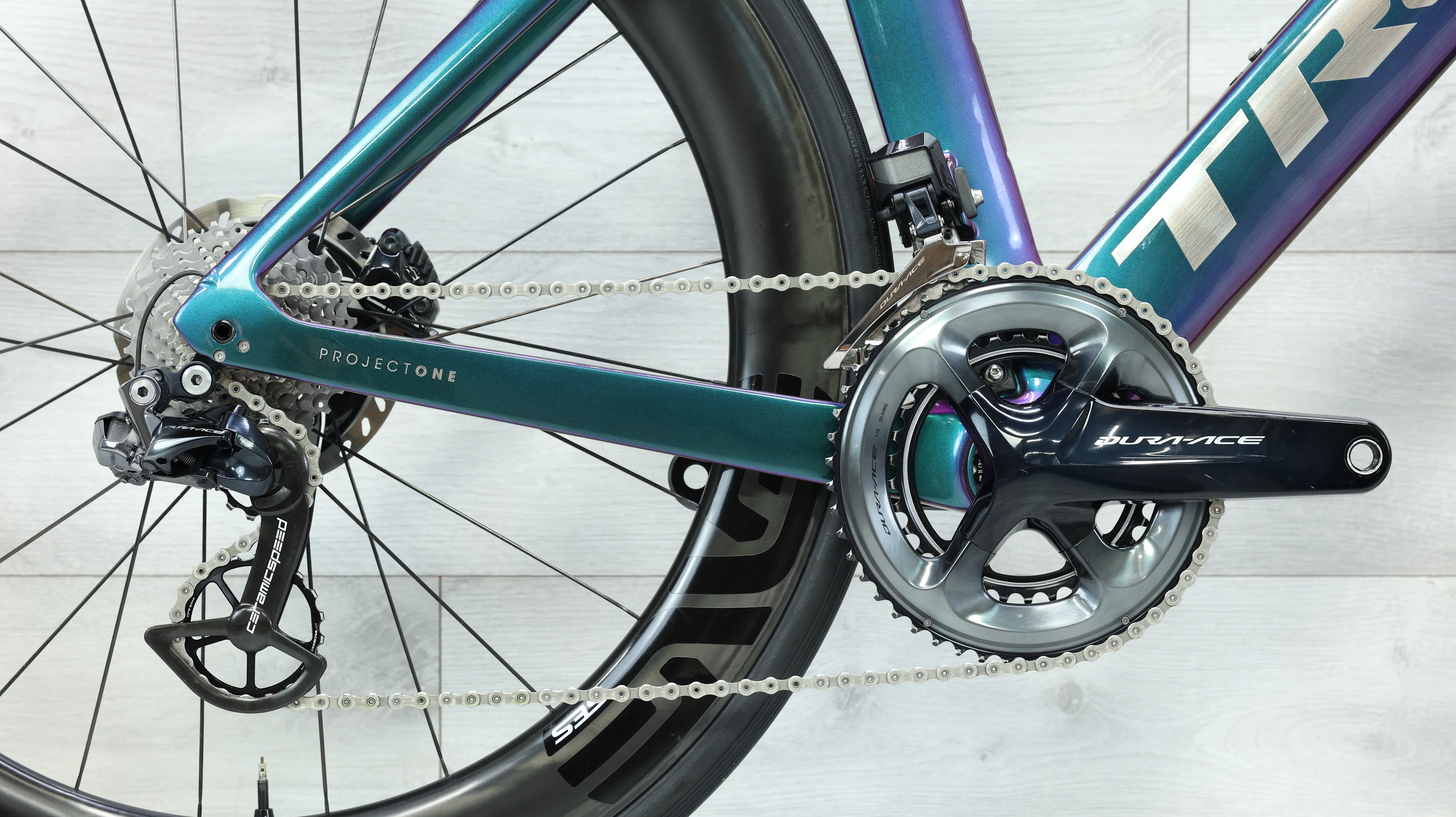 2020 Trek Madone SLR Project One Dura-Ace Di2 Road Bike - 54cm - Image 5