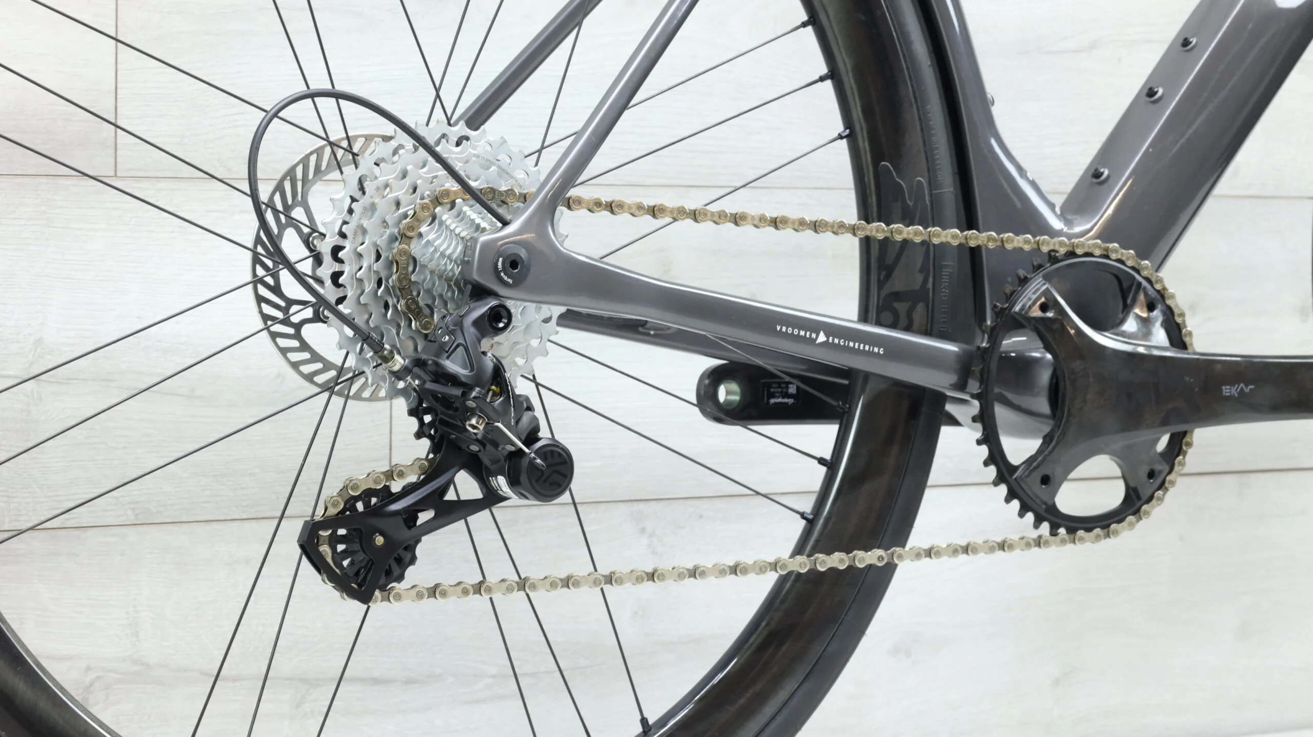 2022 3T Strada Team Ekar  Road Bike - Small - Image 4
