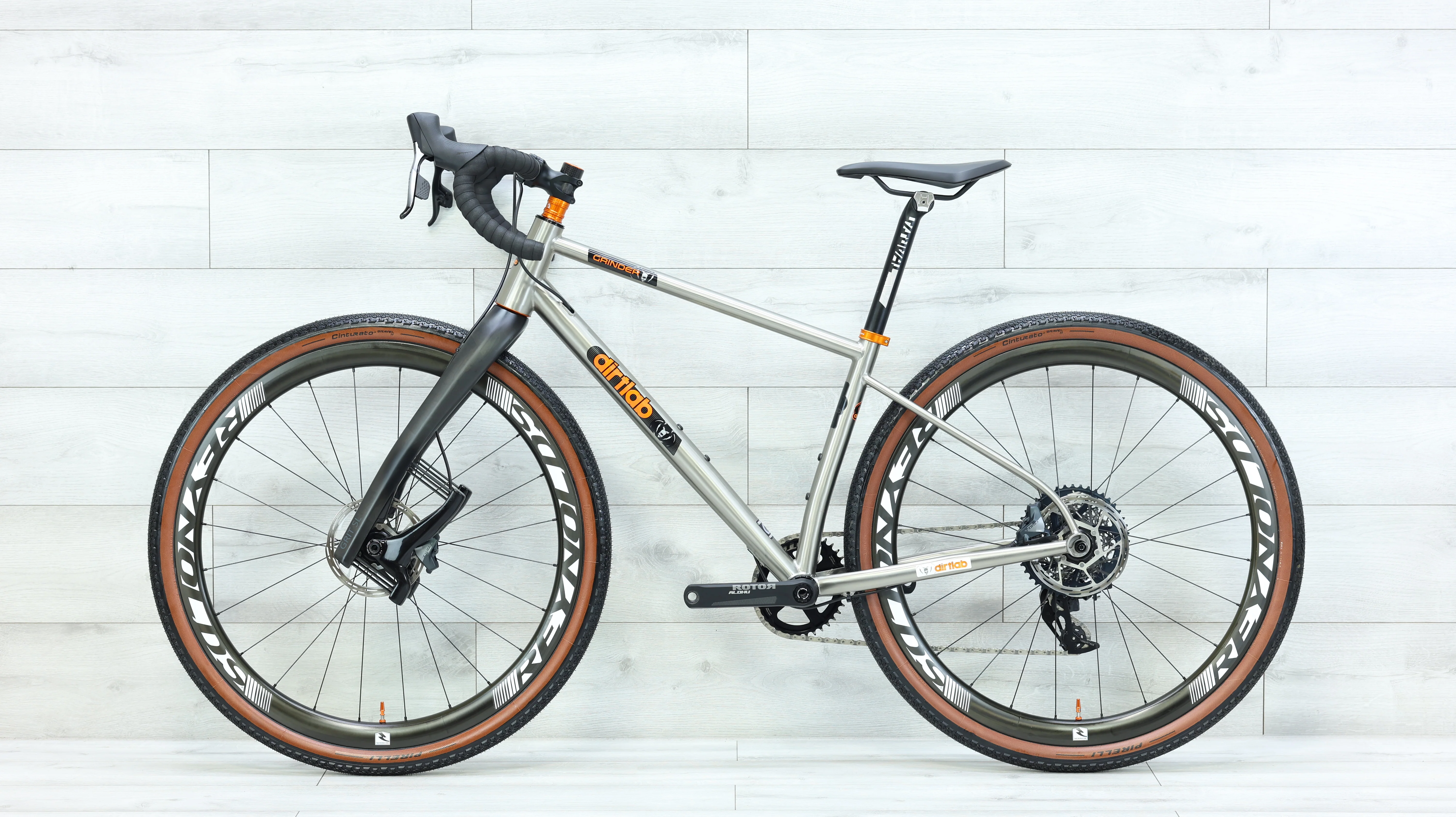 2023 DirtLab Grinder Force AXS Titanium Gravel Bike - 53cm - Image 2