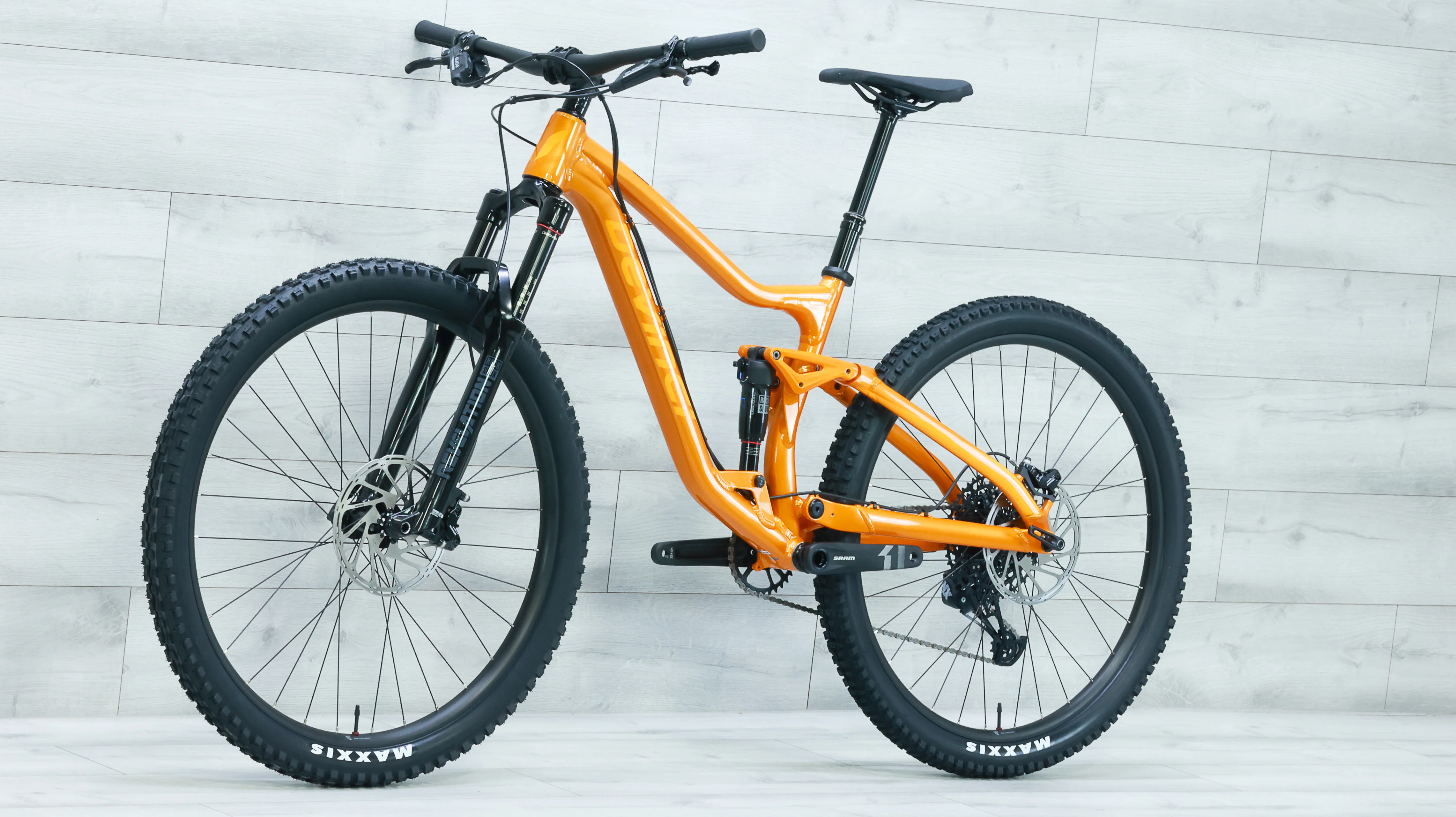 2024 Devinci Django A29 NX 12s Dream Orange Mountain Bike - Image 4
