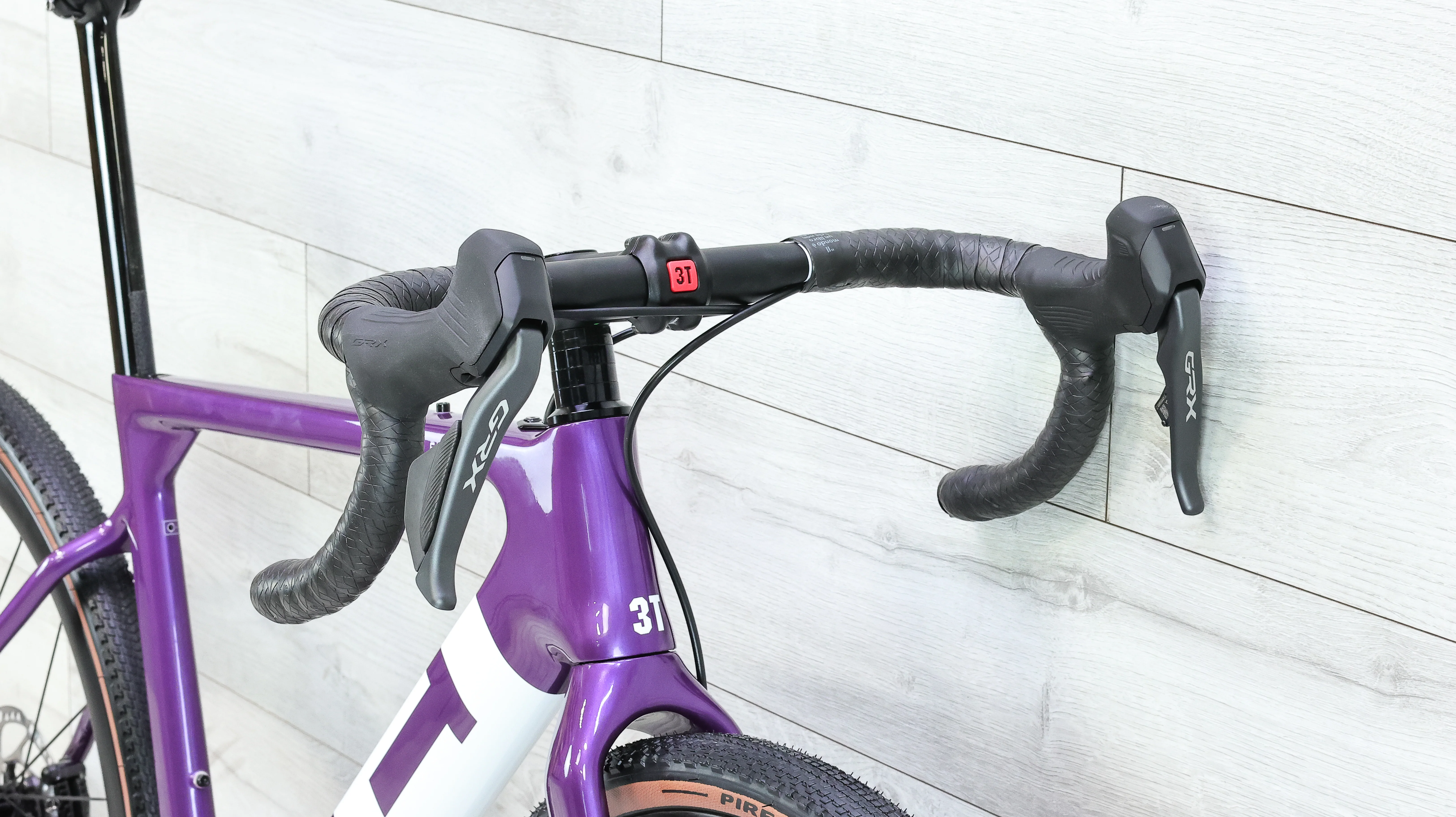 3T Exploro Primo GRX Di2 Grape Gravel Bike - 2026, Medium - Image 10