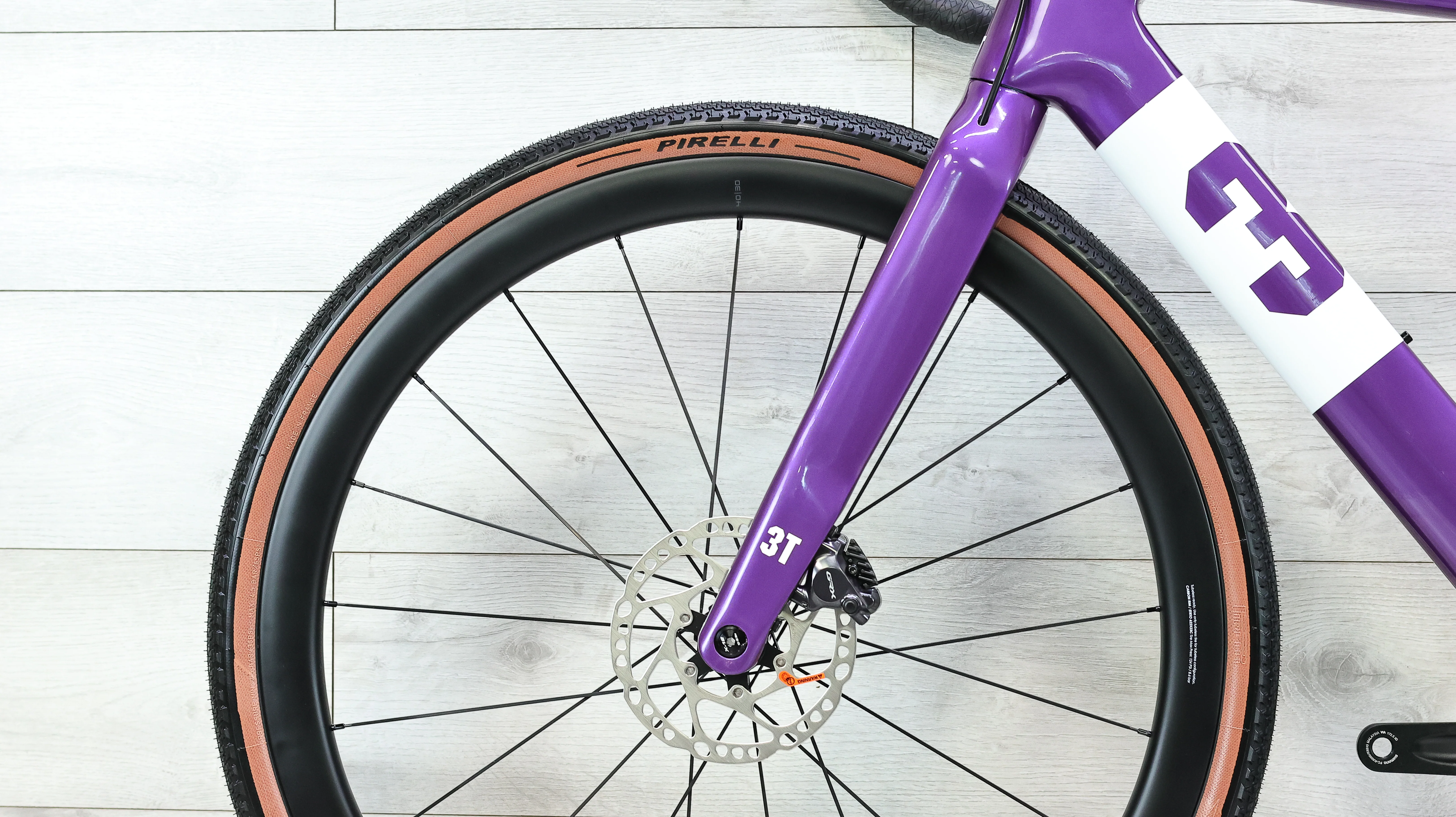 3T Exploro Primo GRX Di2 Grape Gravel Bike - 2026, Medium - Image 14