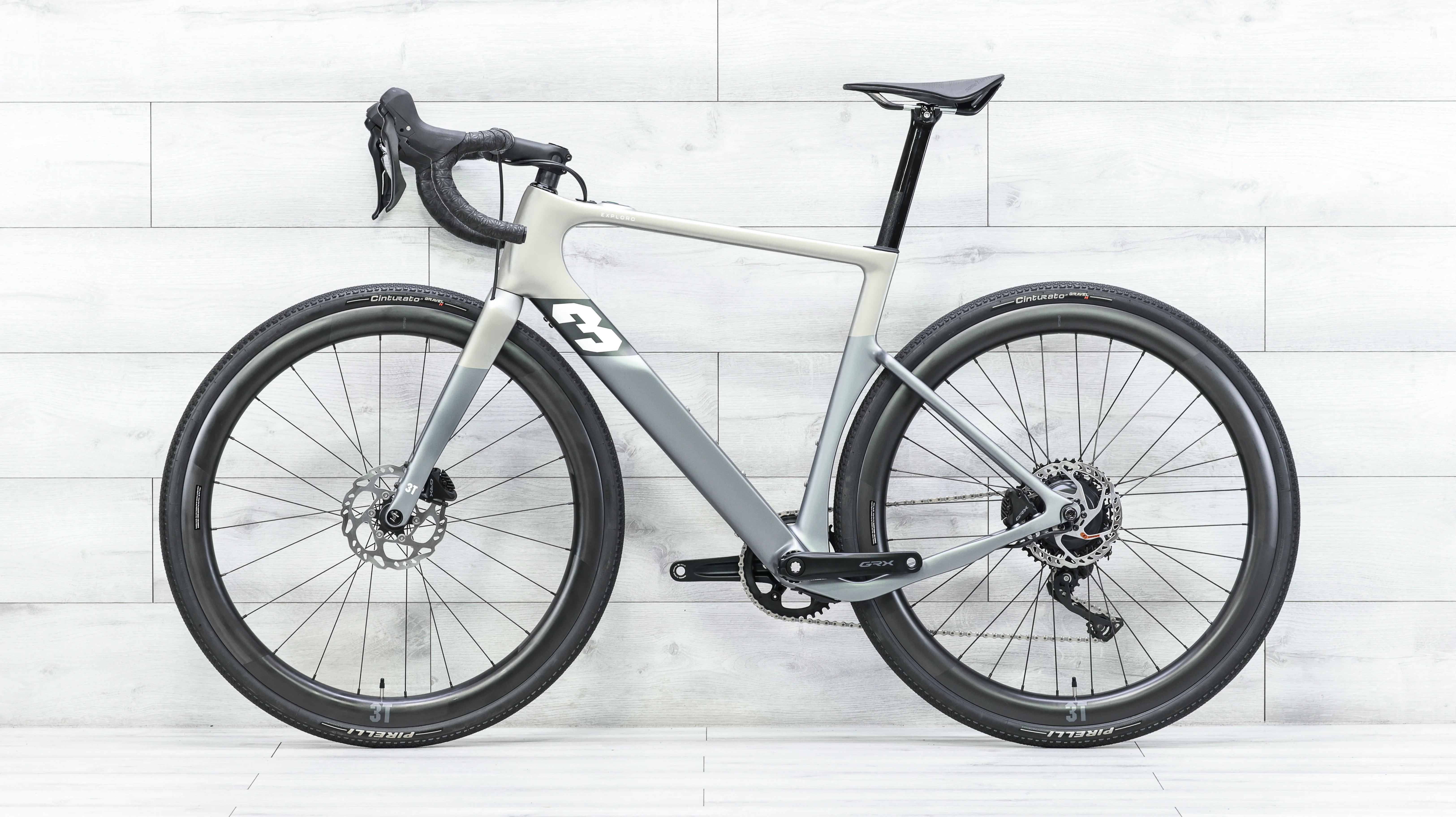 3T Exploro RaceMax BOOST Dropbar Gravel E-Bike - 2023, 54cm - Image 2