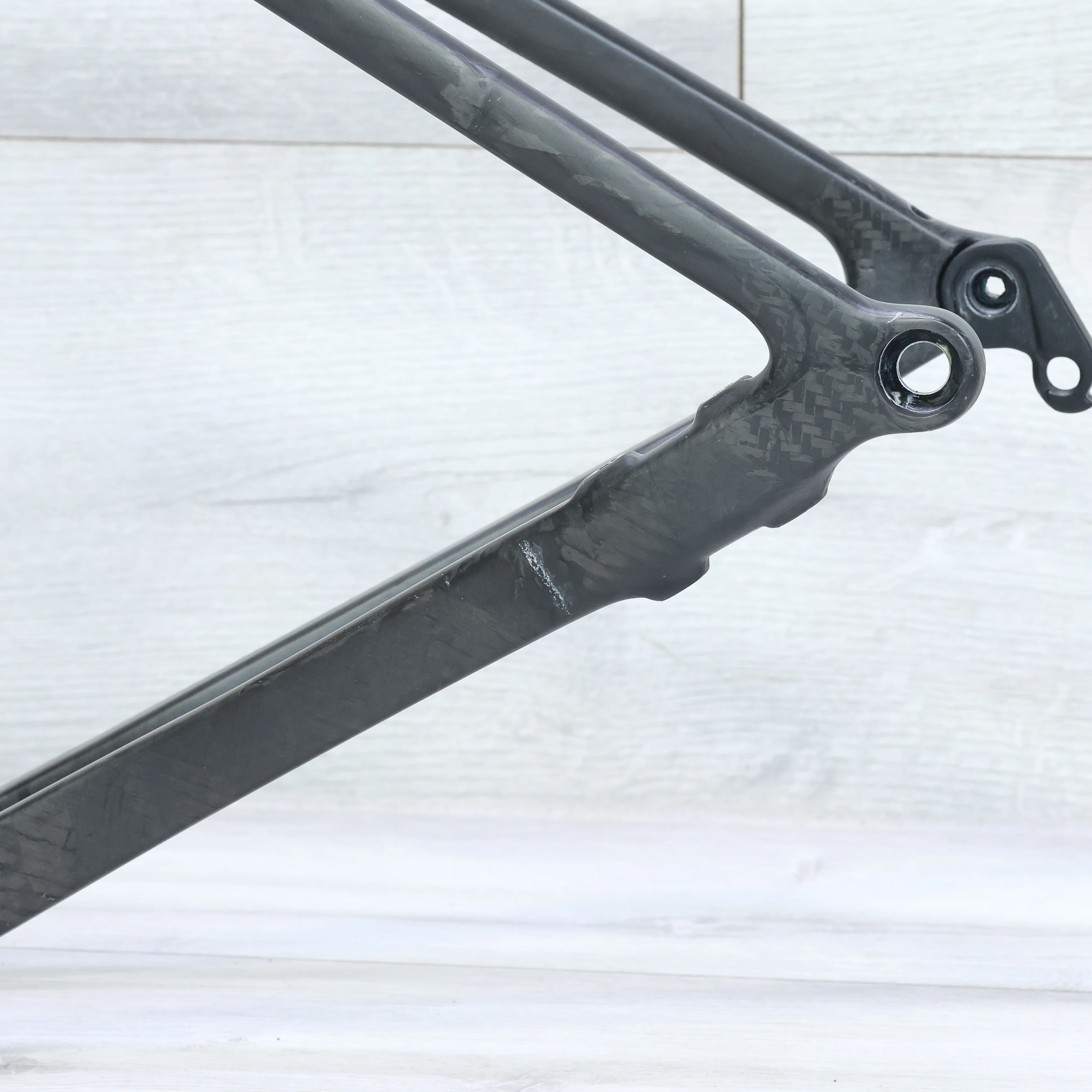 3T Exploro RaceMax Italia Raw/Gloss 2x Gravel Bike Frameset - 58cm - Image 10
