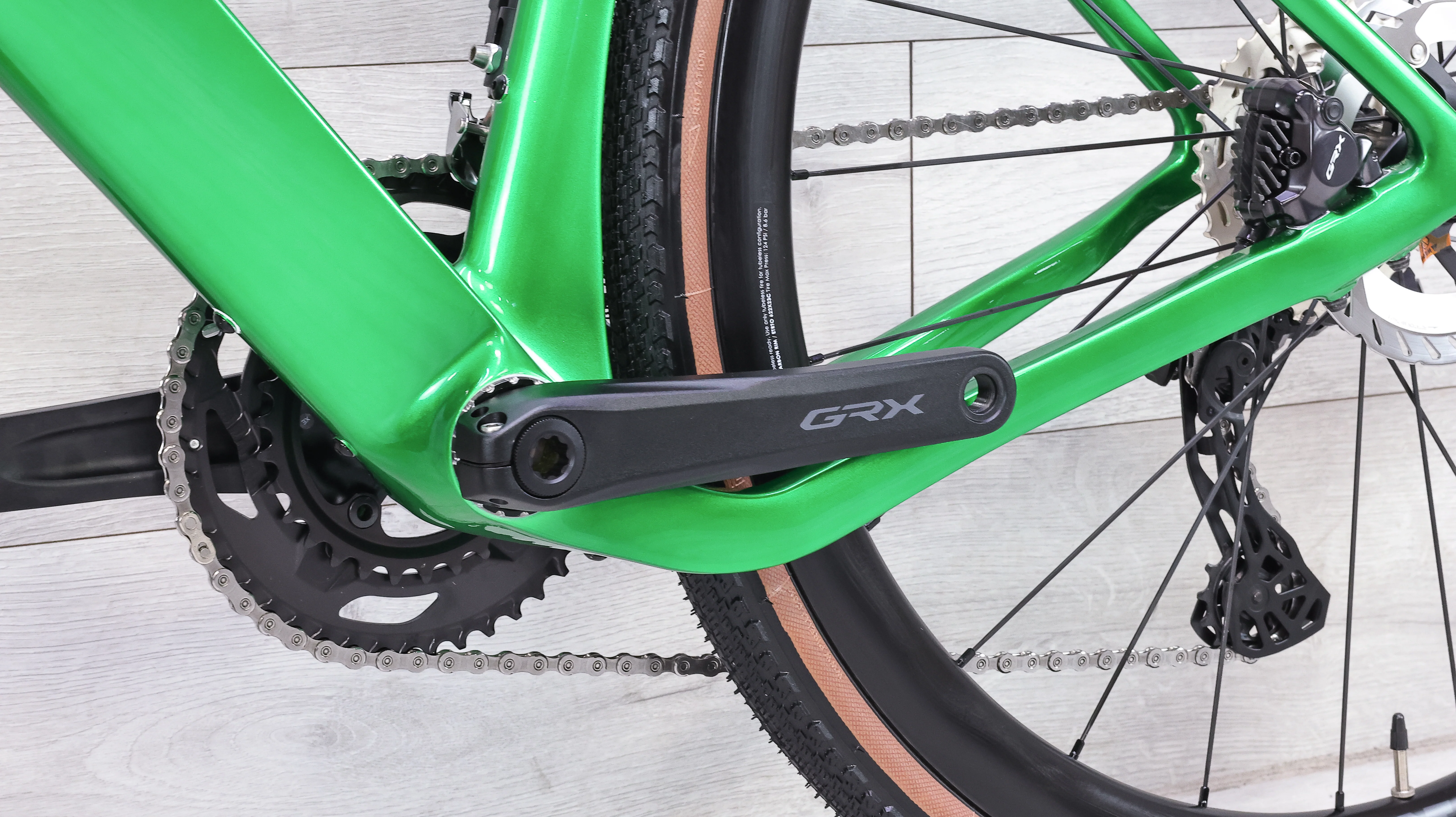 3T Racemax 2 Italia GRX Di2 Verde Gravel Bike - 2025, Large - Image 7