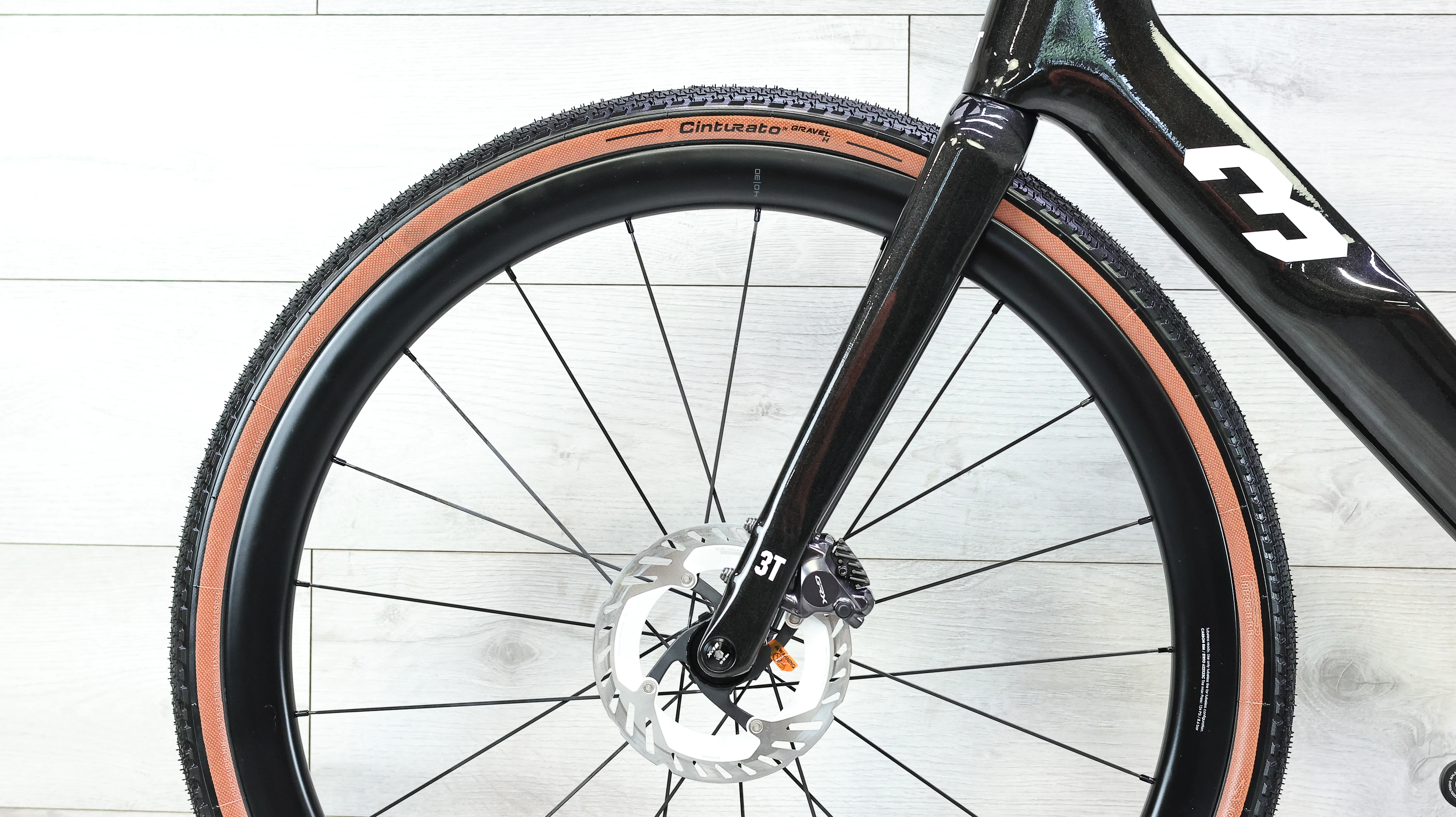 3T Racemax Integrale WPNT GRX Di2 Black Gravel Bike - 2026, XX-Large - Image 14