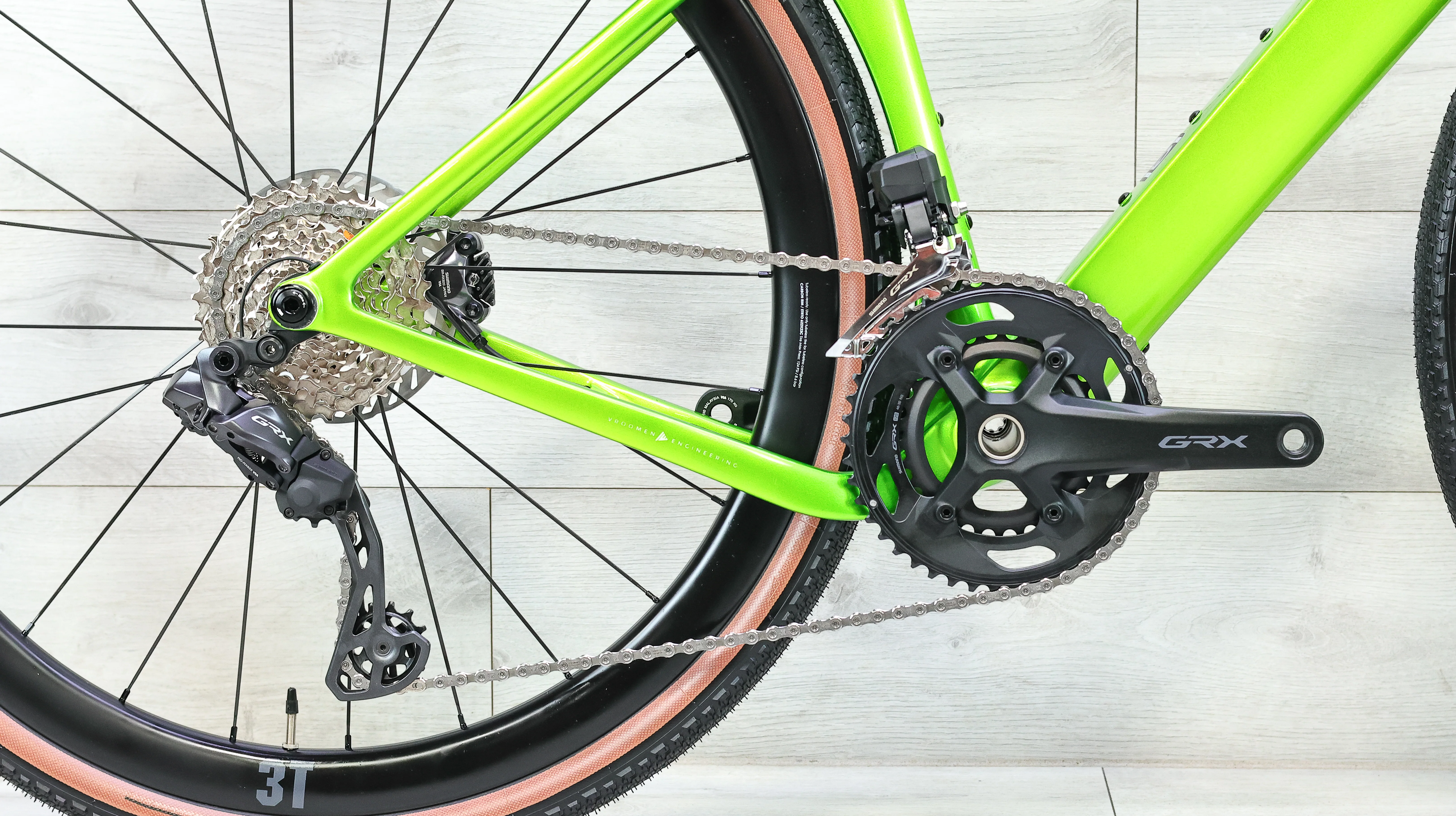 3T Racemax Italia EVO Special Edition GRX Di2 Gravel Bike - 2026, Medium - Image 5