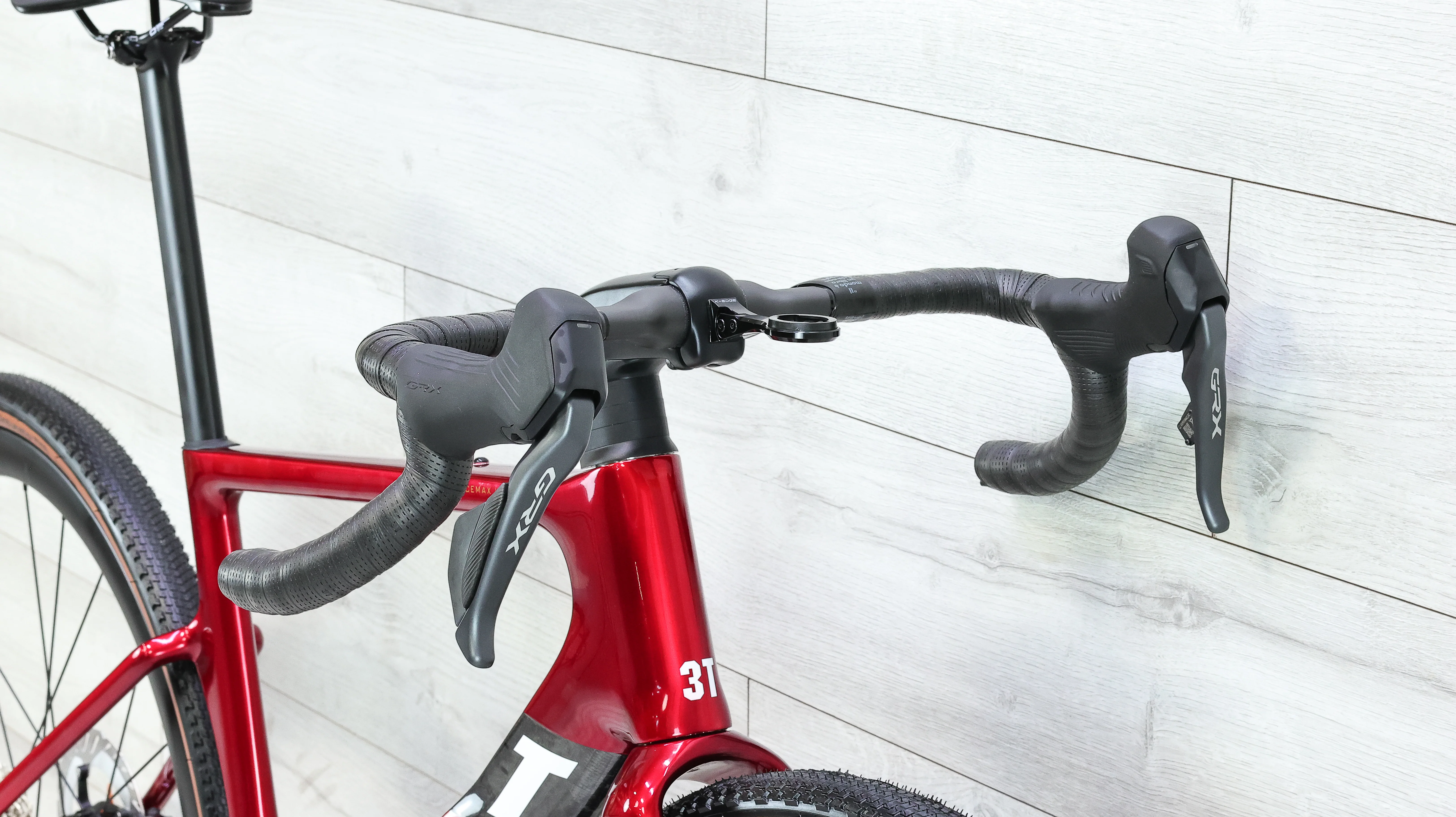 3T Racemax Italia GRX Di2 Rosso Gravel Bike - 2026, Small - Image 10
