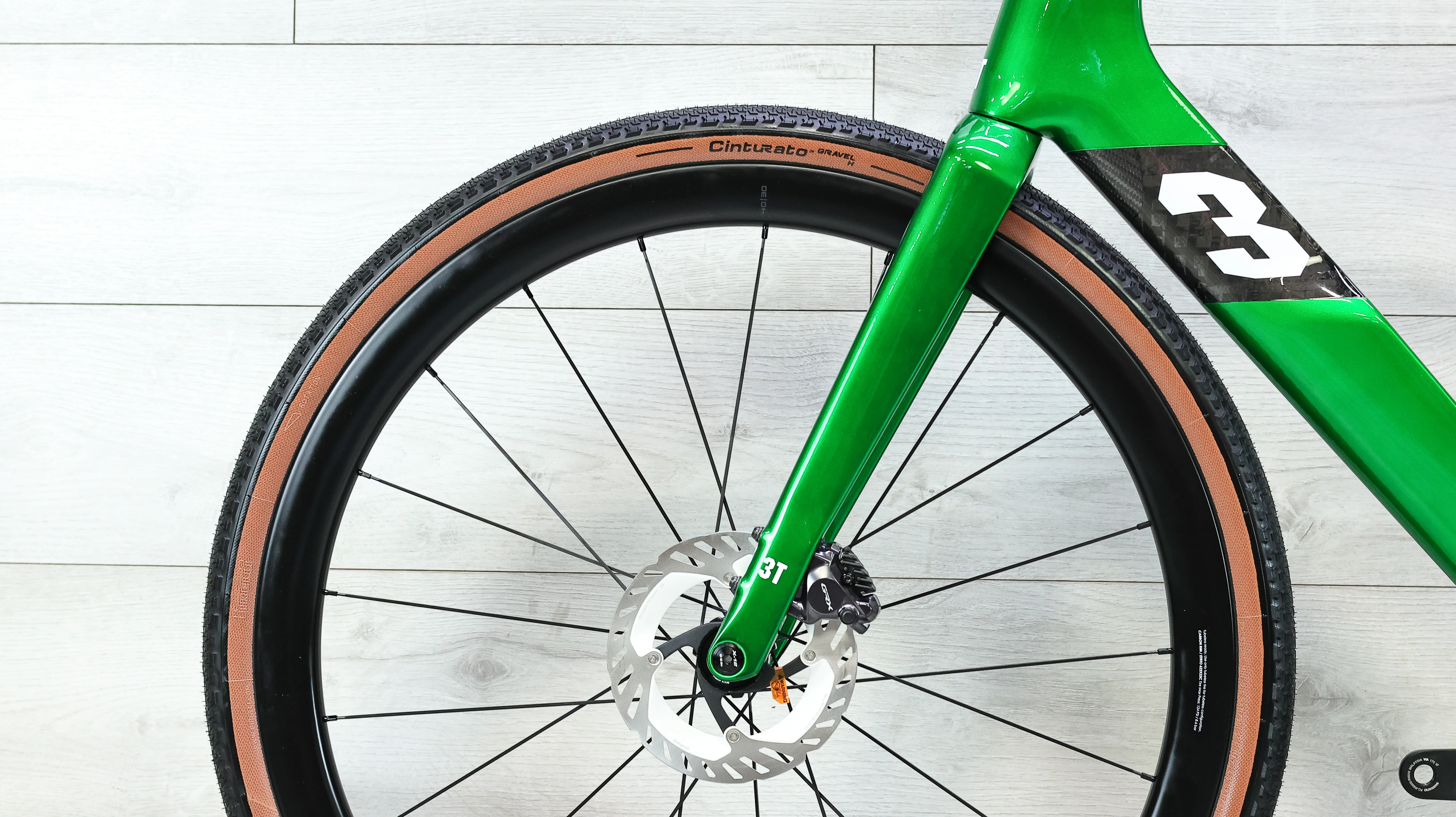 3T Racemax Italia Verde GRX Di2 Gravel Bike - 2025, X-Large - Image 14