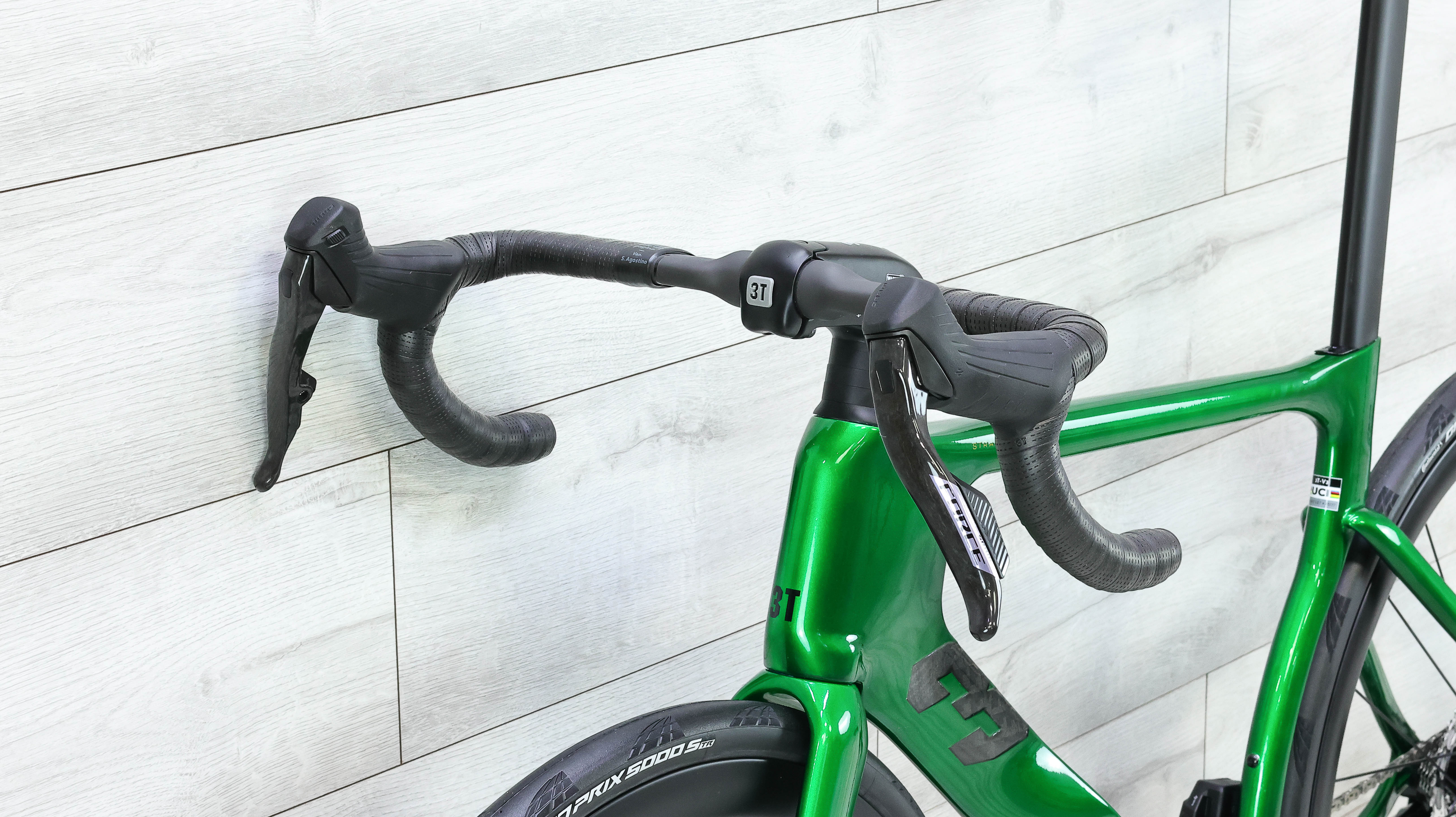 3T Strada Italia Force AXS Verde Road Bike - 2026, Small - Image 11