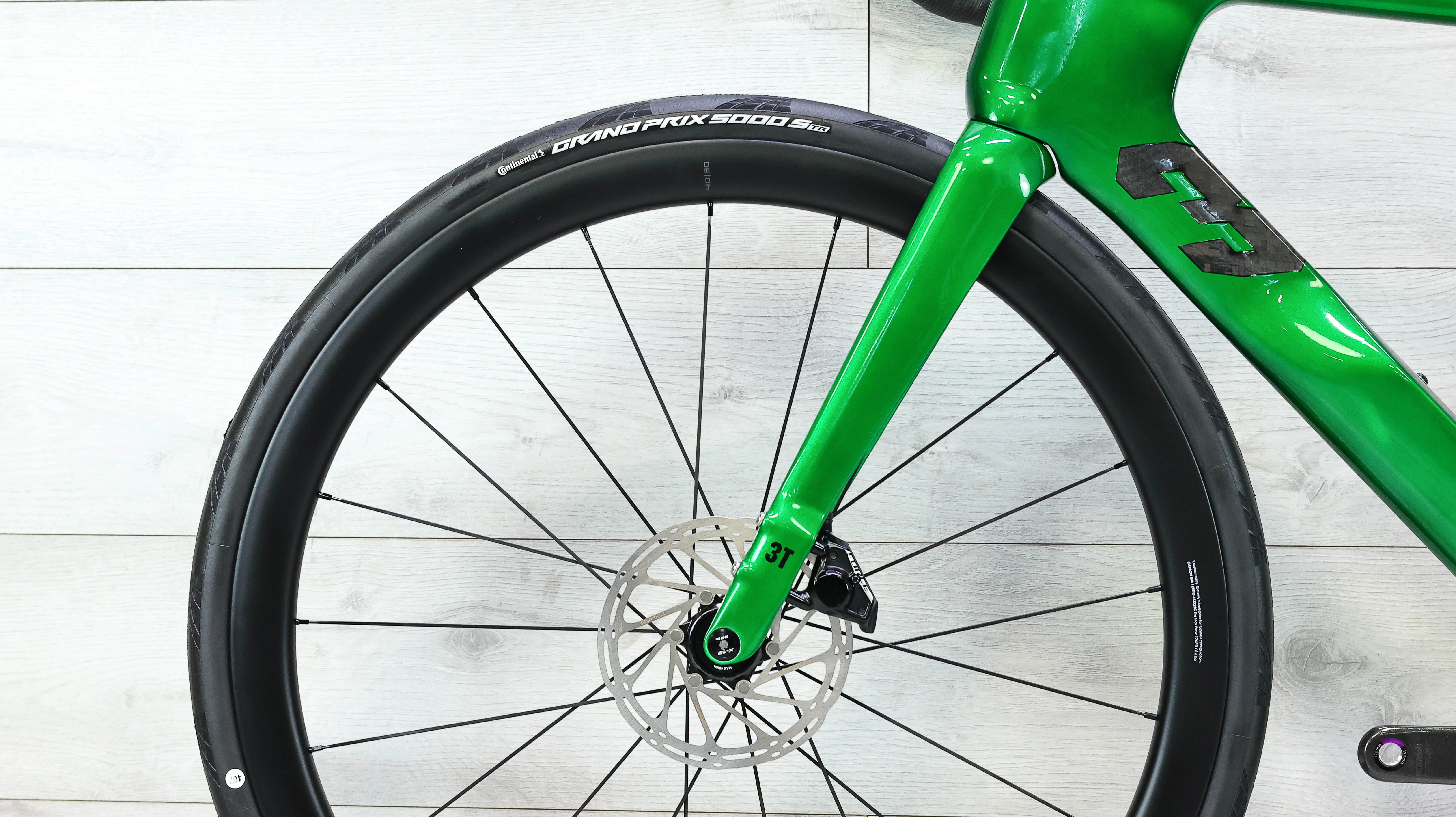 3T Strada Italia Force AXS Verde Road Bike - 2026, Small - Image 14