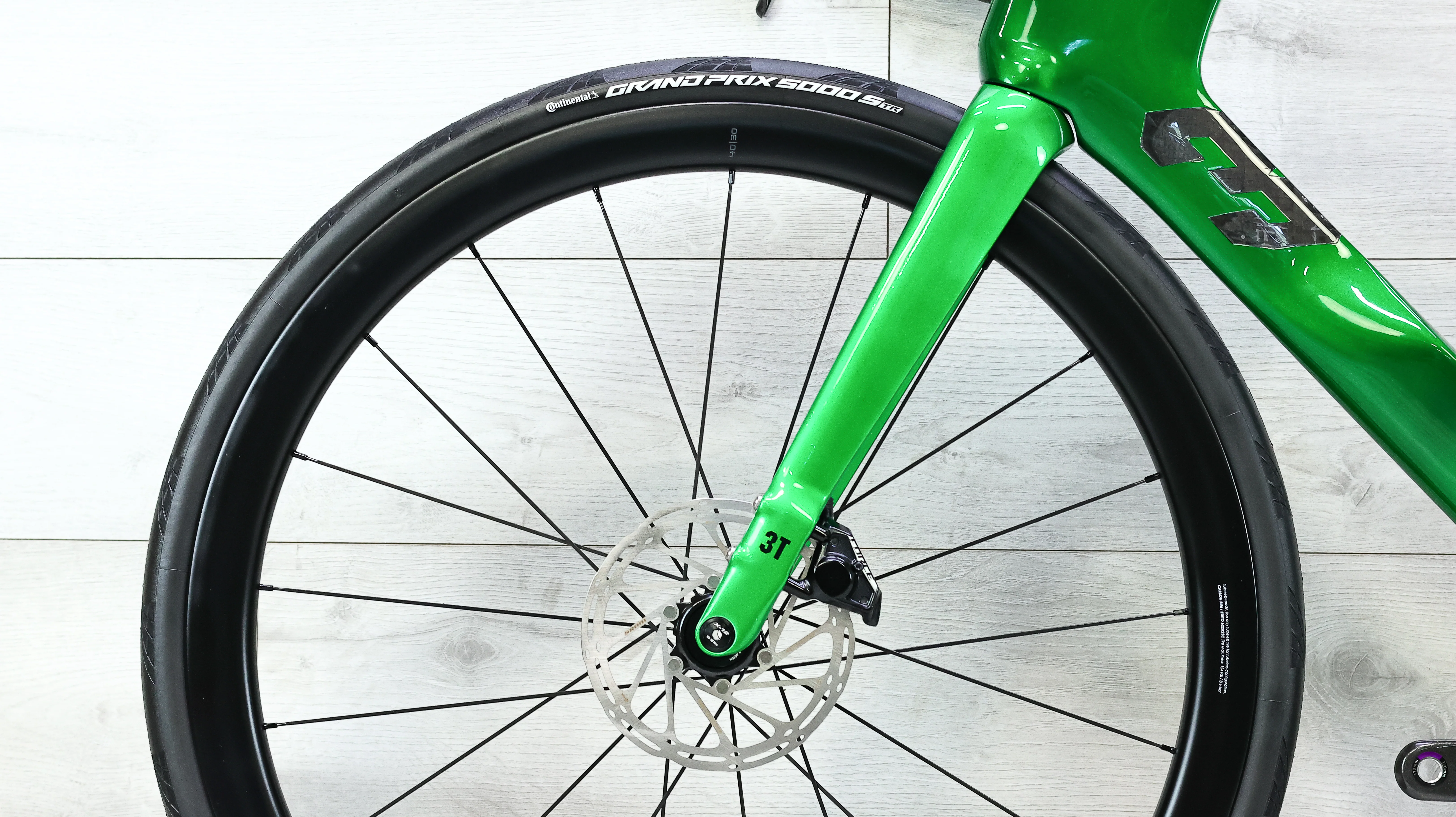 3T Strada Italia Force AXS Verde Road Bike - 2026, Small - Image 14