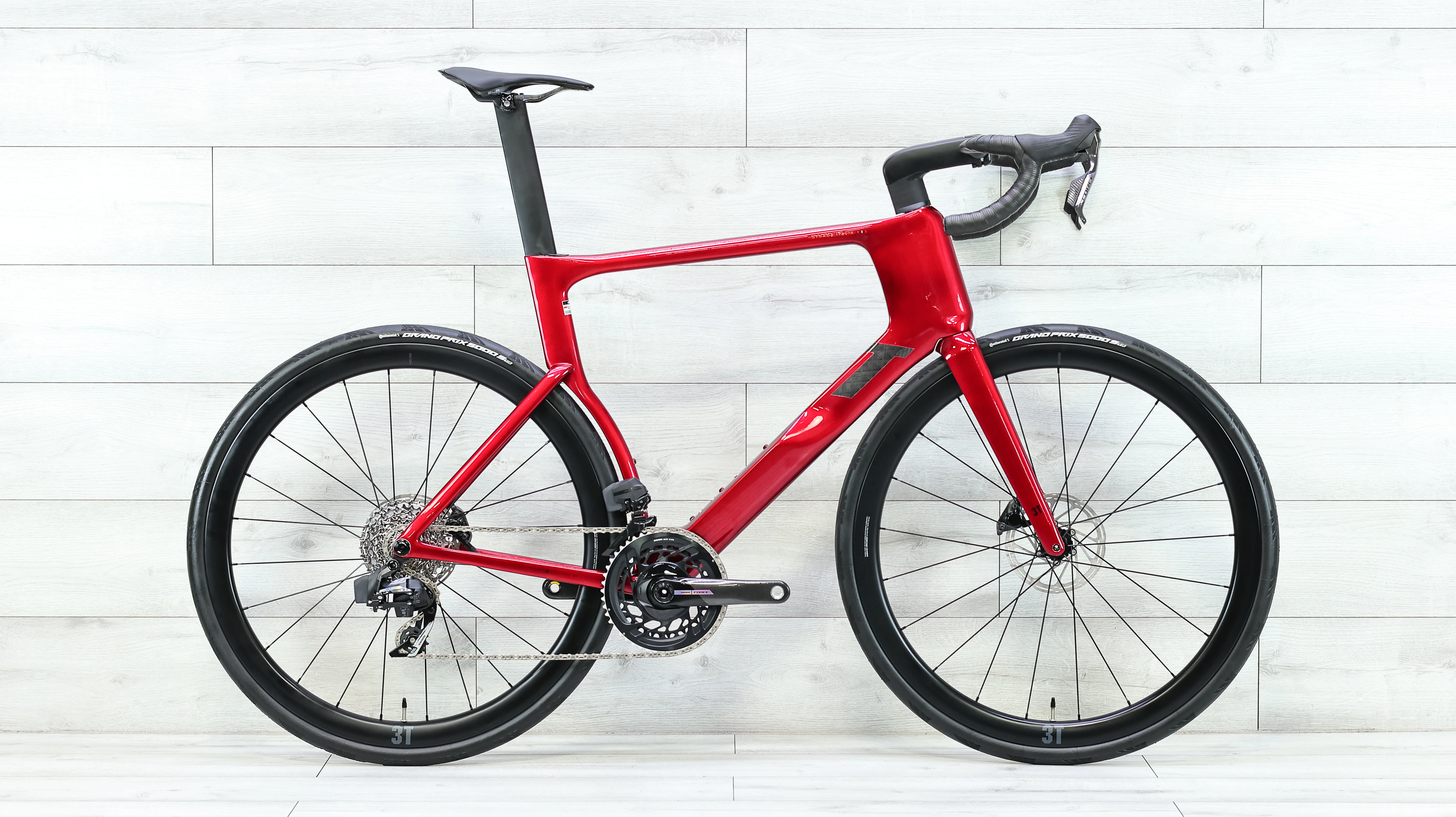 3T Strada Italia Force AXS Rosso Road Bike - 2026, X-Large