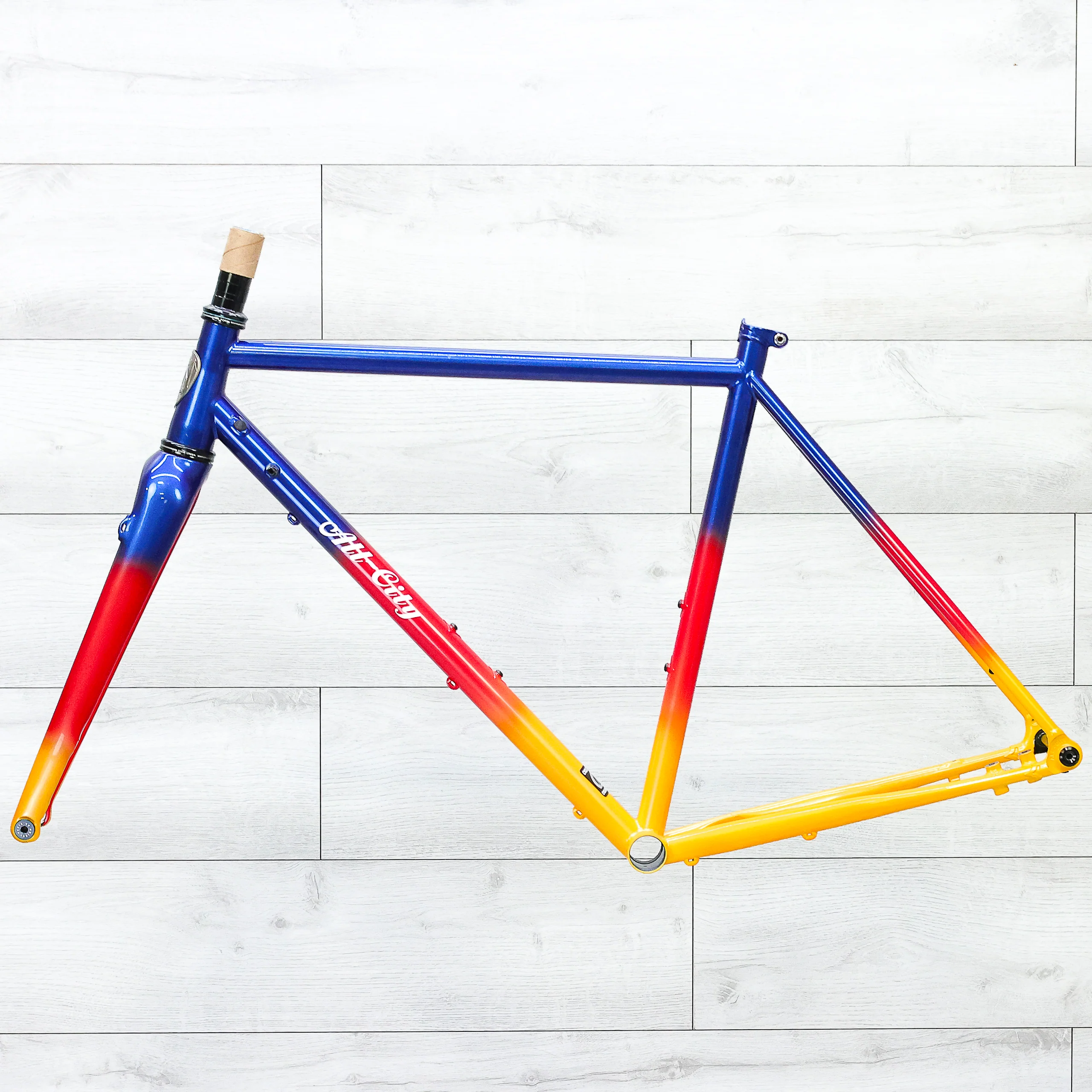 All-City Zig Zag Steel Road Bike Frameset - 2020, 49cm - Image 2