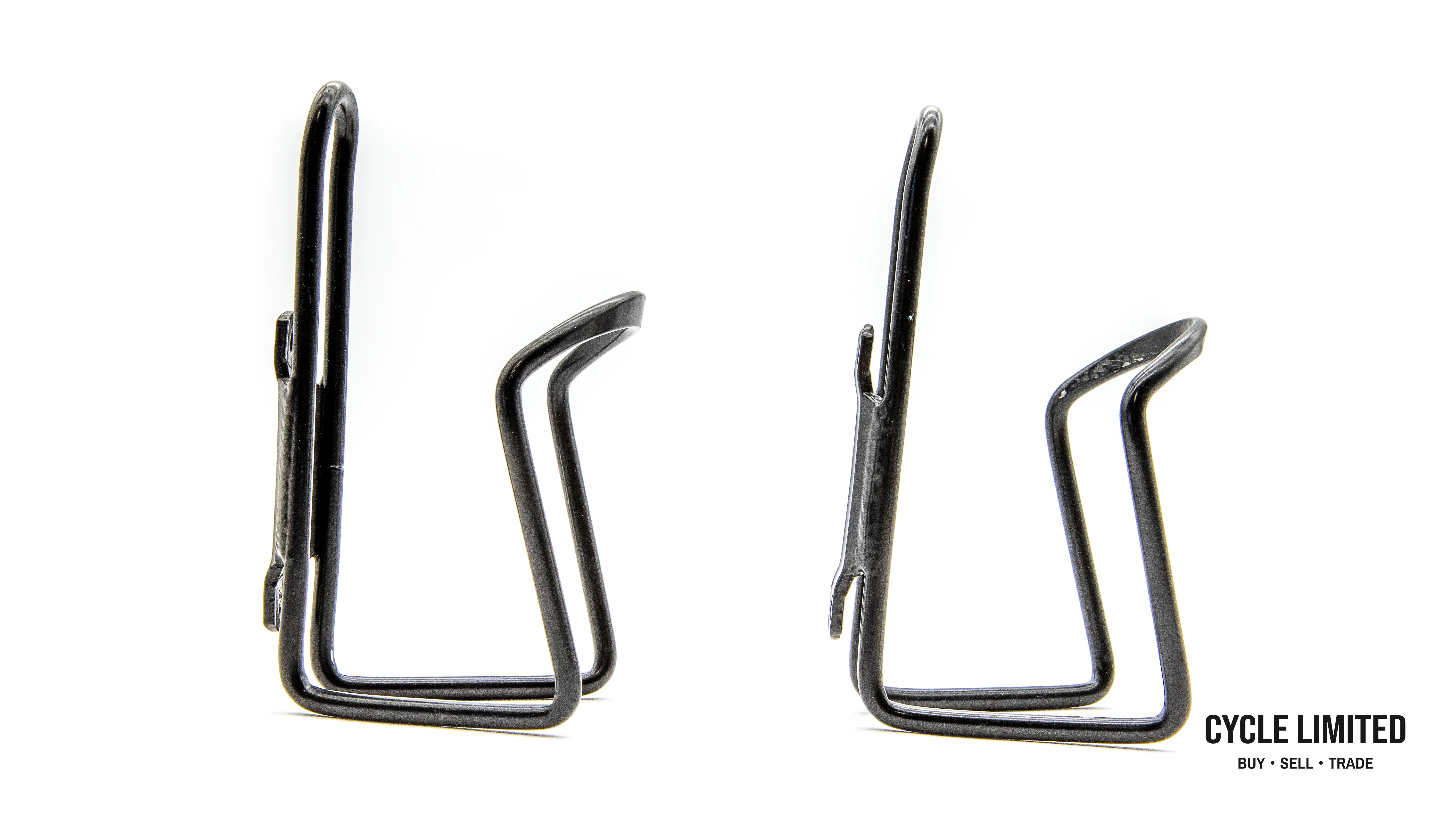 Aluminum Bottle Cages Pair Black 124g - Image 2