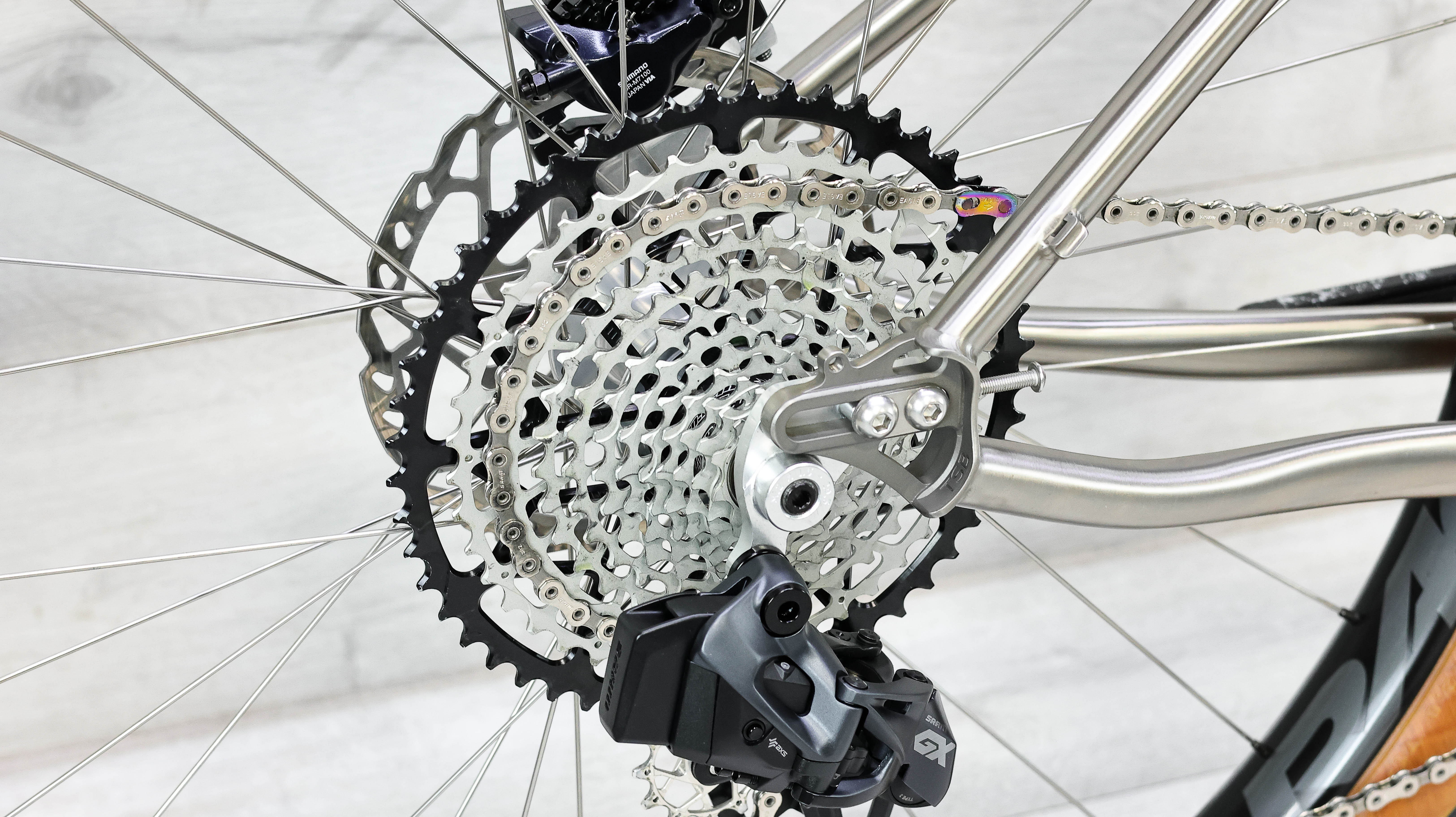 Binary Maniak GX AXS Titanium Mountain Bike - 2022, Large - Image 13