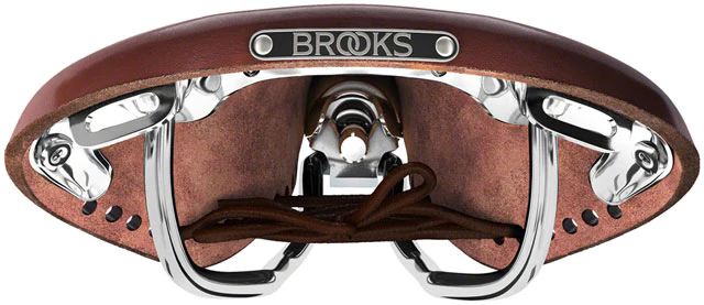Brooks B17 Carved Saddle - Steel - Image 9