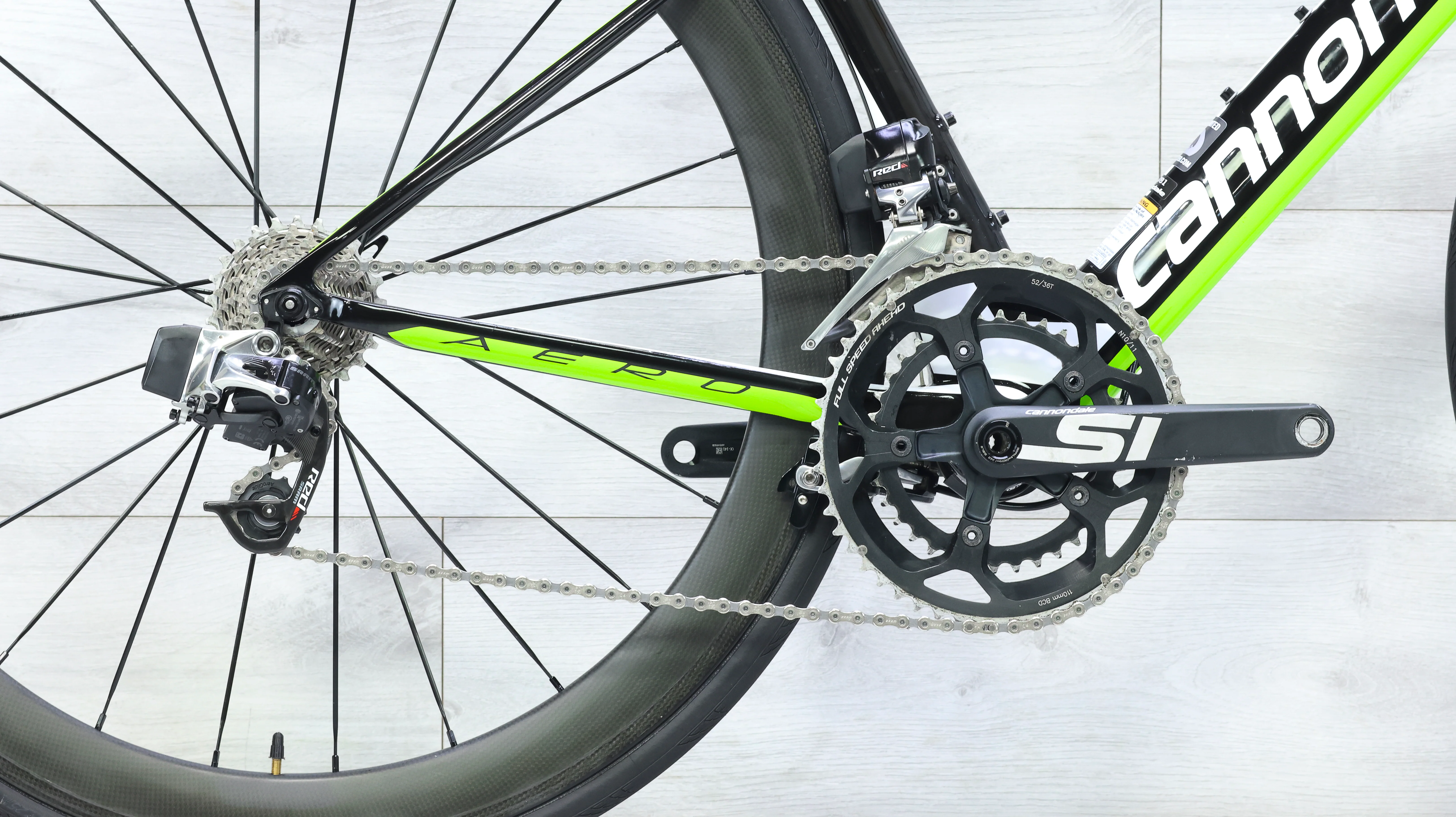 Cannondale Slice Red eTap Triathlon Bike - 2017, 54cm - Image 5