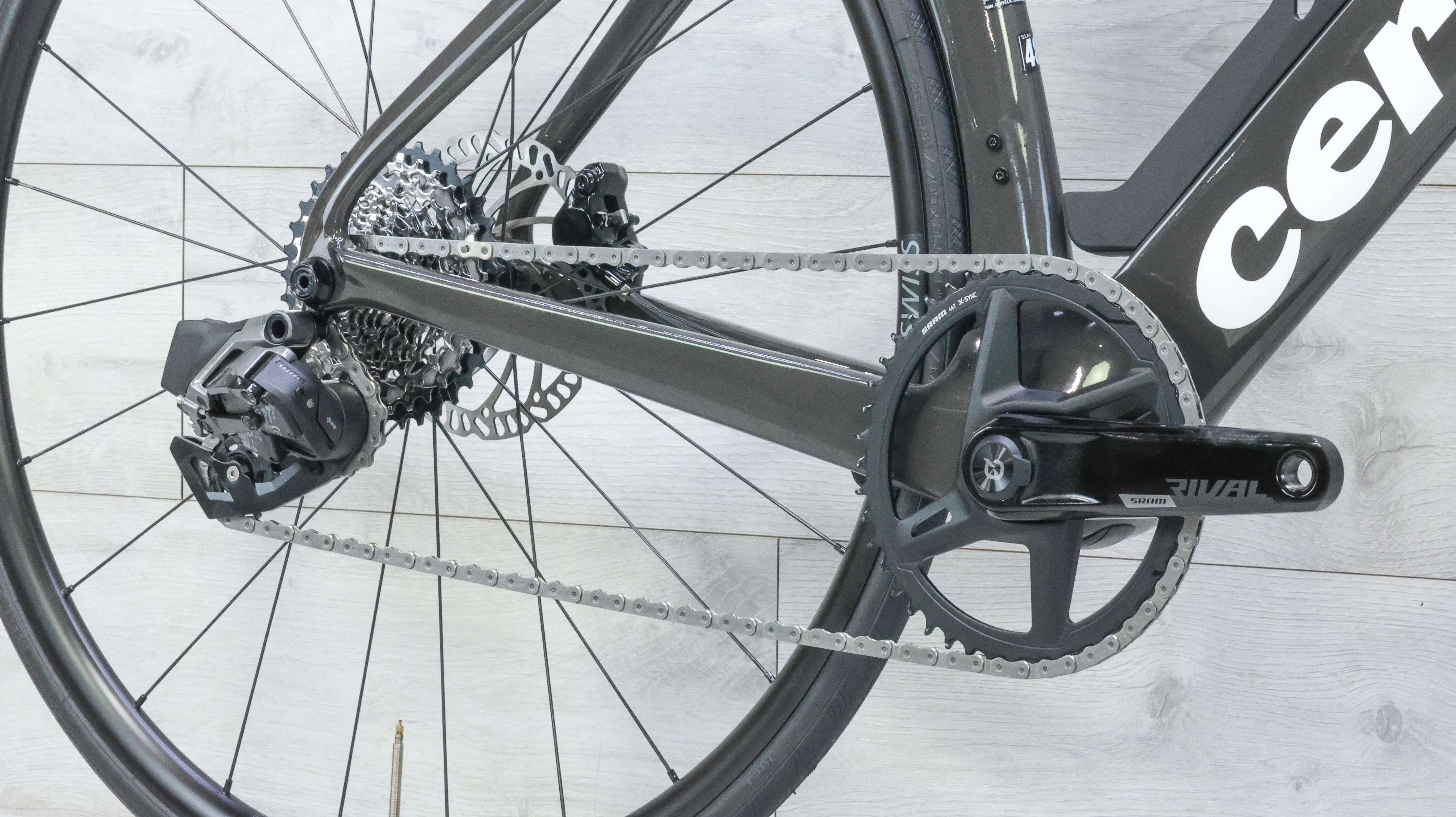 Cervelo P-Series P Rival eTap AXS 1 Triathlon Bike - 2023, 48cm - Image 6