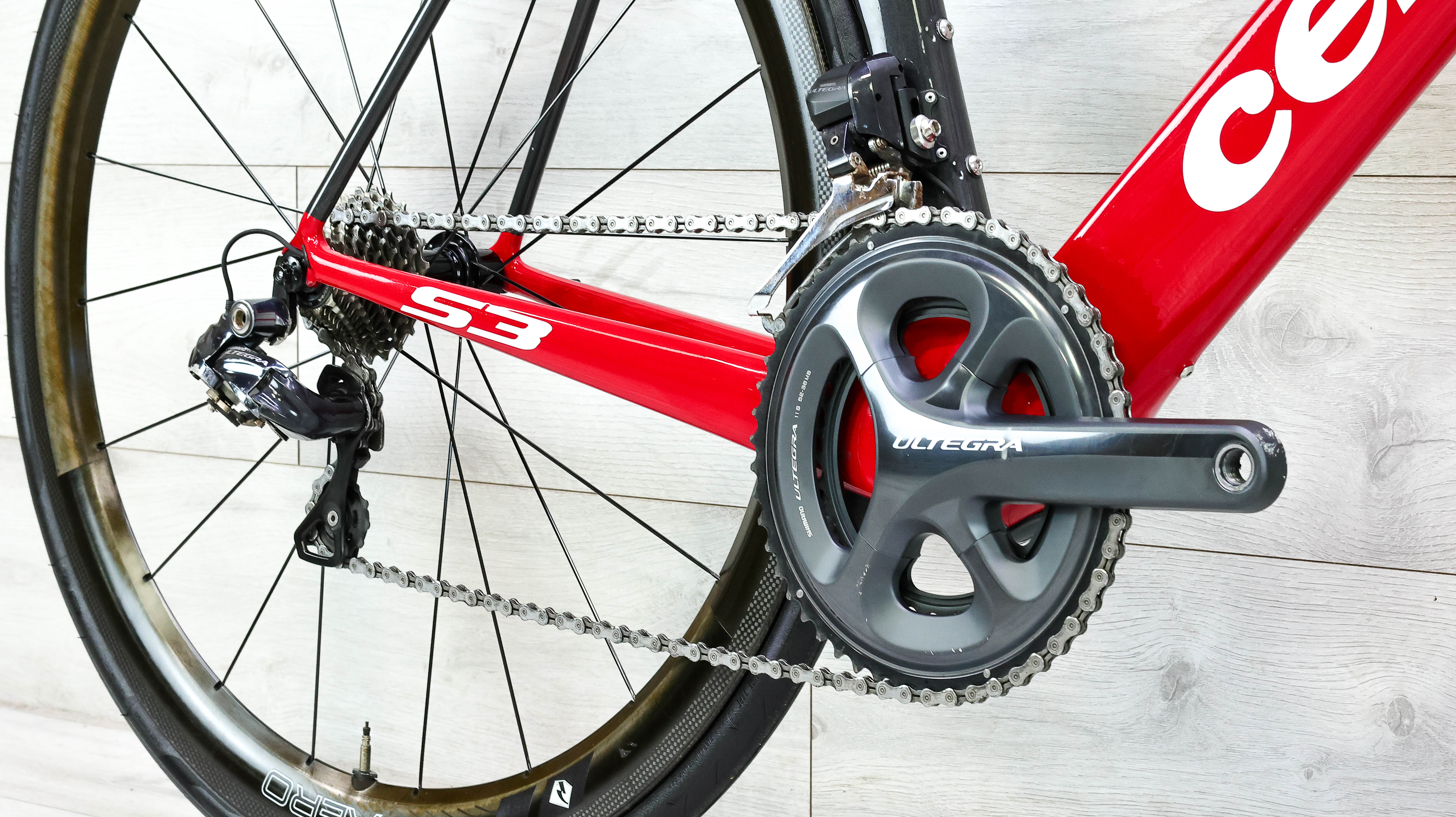Cervelo S3 Ultegra Di2 Road Bike - 2014, 61cm - Image 6