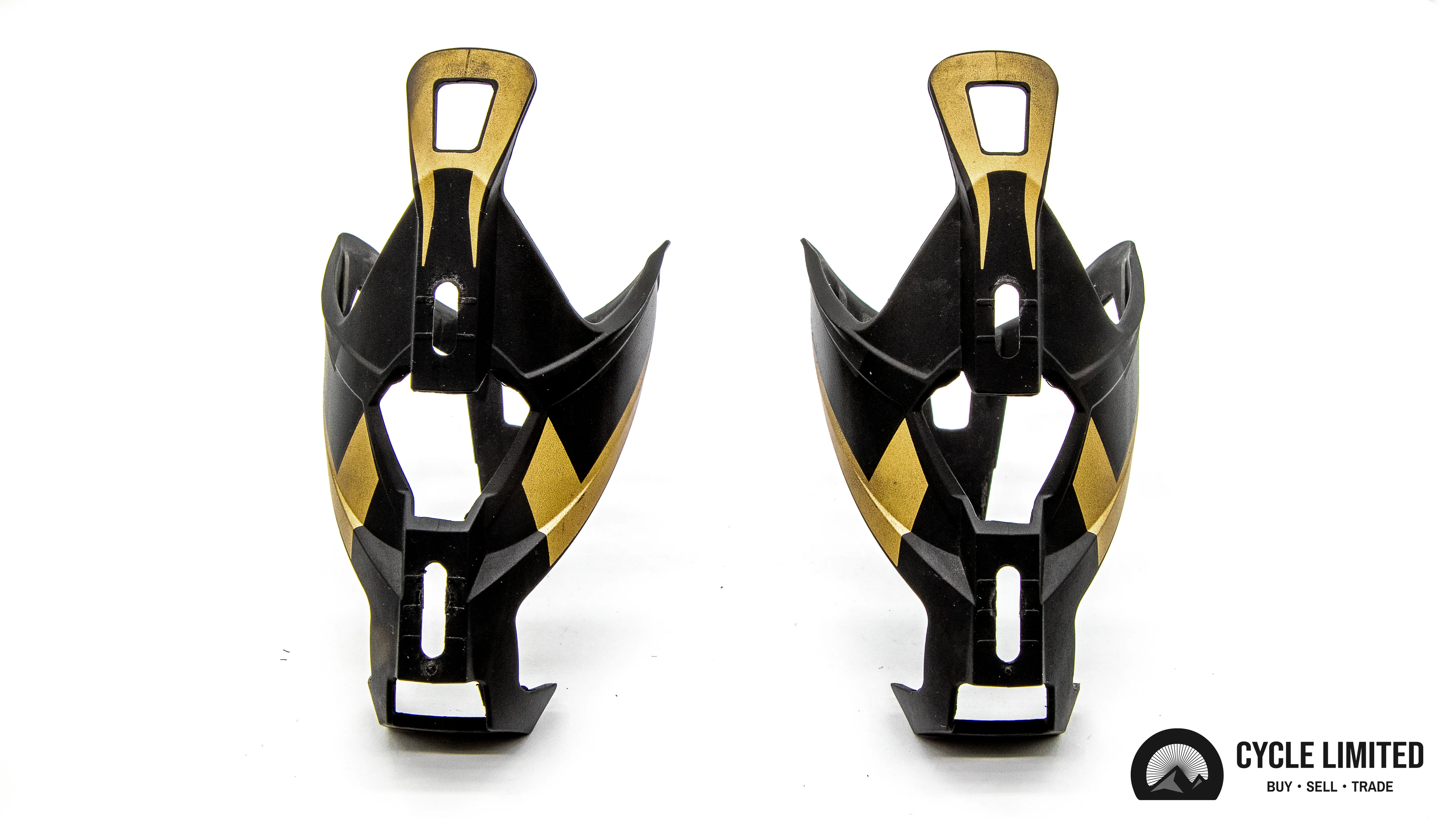 Elite Vico Carbon Bottle Cage Pair Gold 56g - Image 3