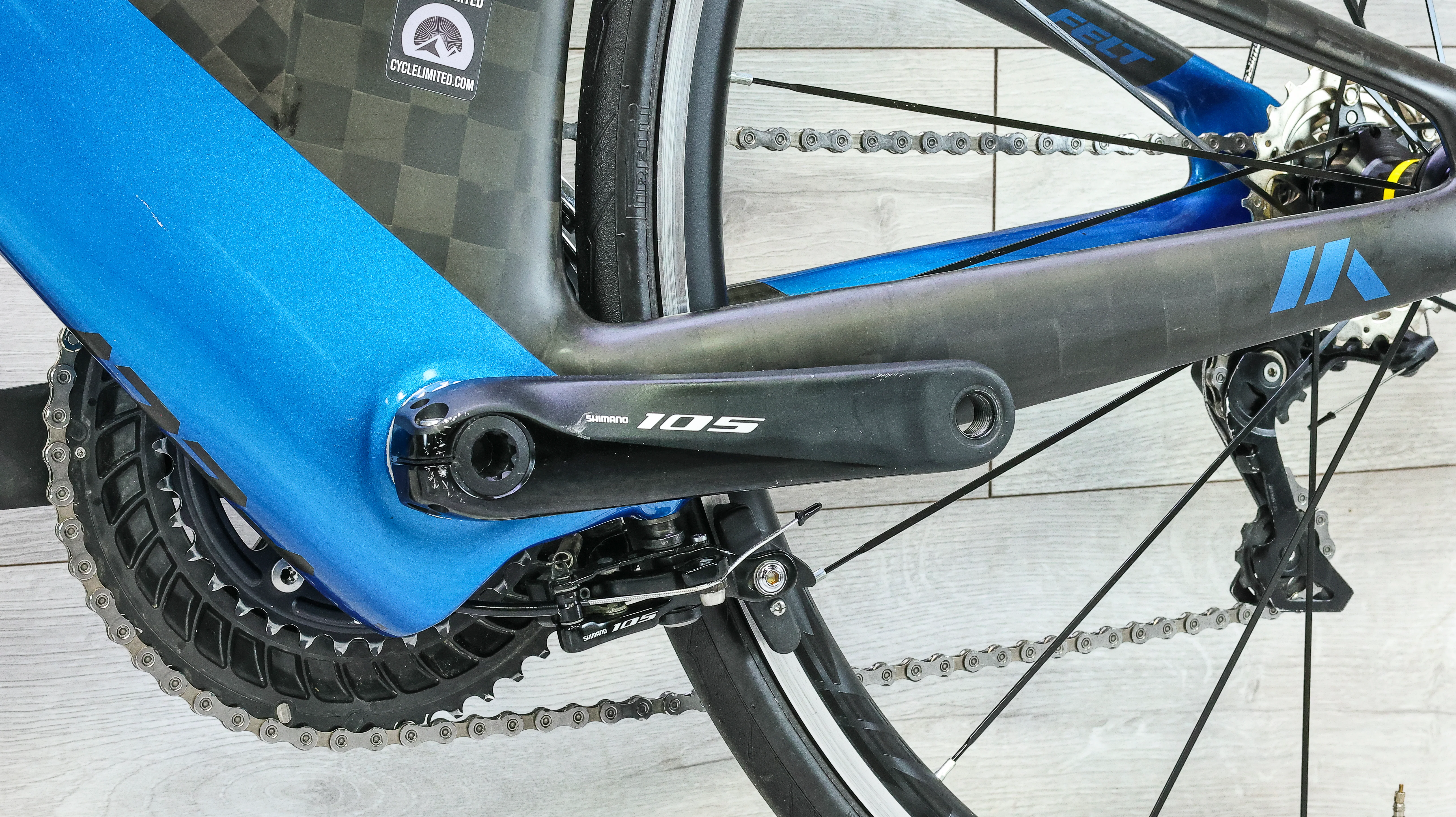 Felt IA Advanced Rim Brake 105 Triathlon Bike - 2020, 54cm - Image 7