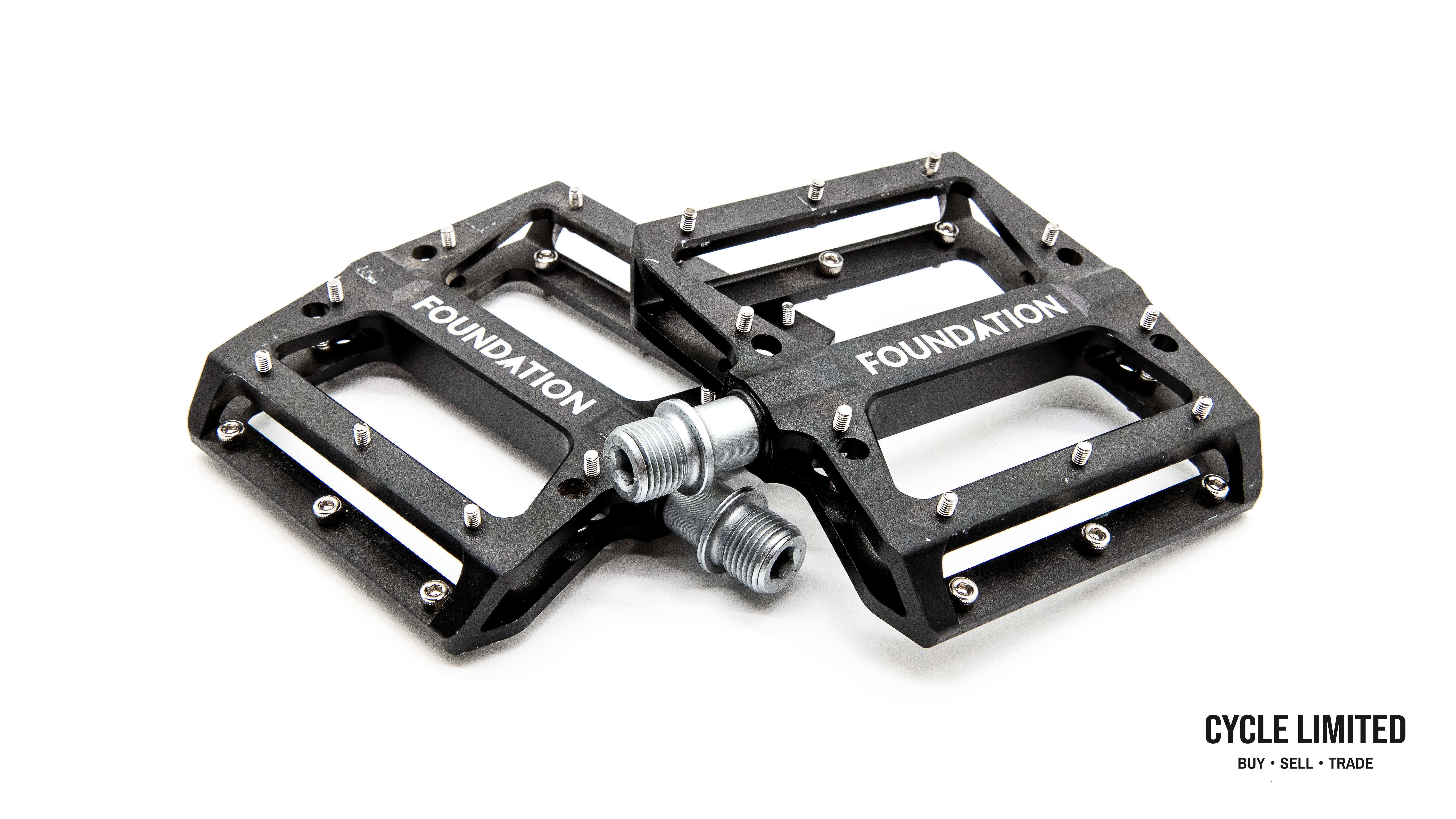 Foundation CNC Alloy Flat Pedals 416g - Image 2
