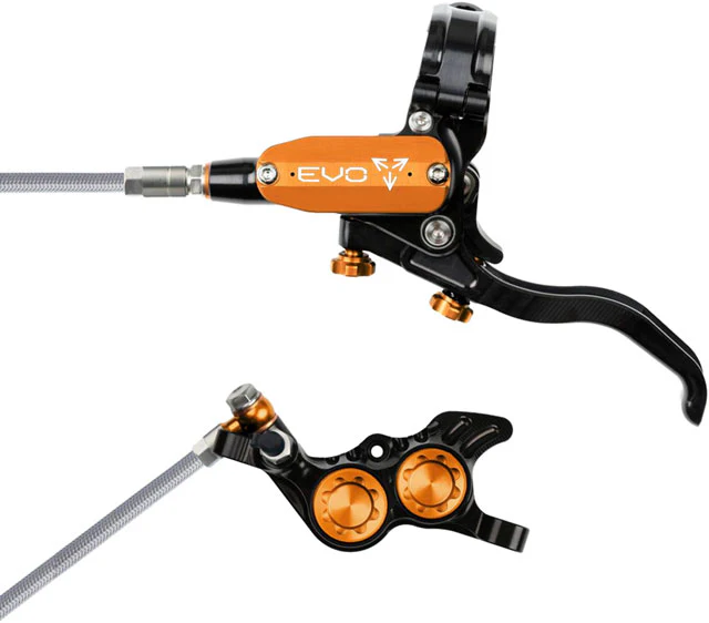 Hope EVO GR4 Disc Brake and Lever Set - Post Mount, 4-Piston, Braided Hydraulic Hose**done** - Image 10