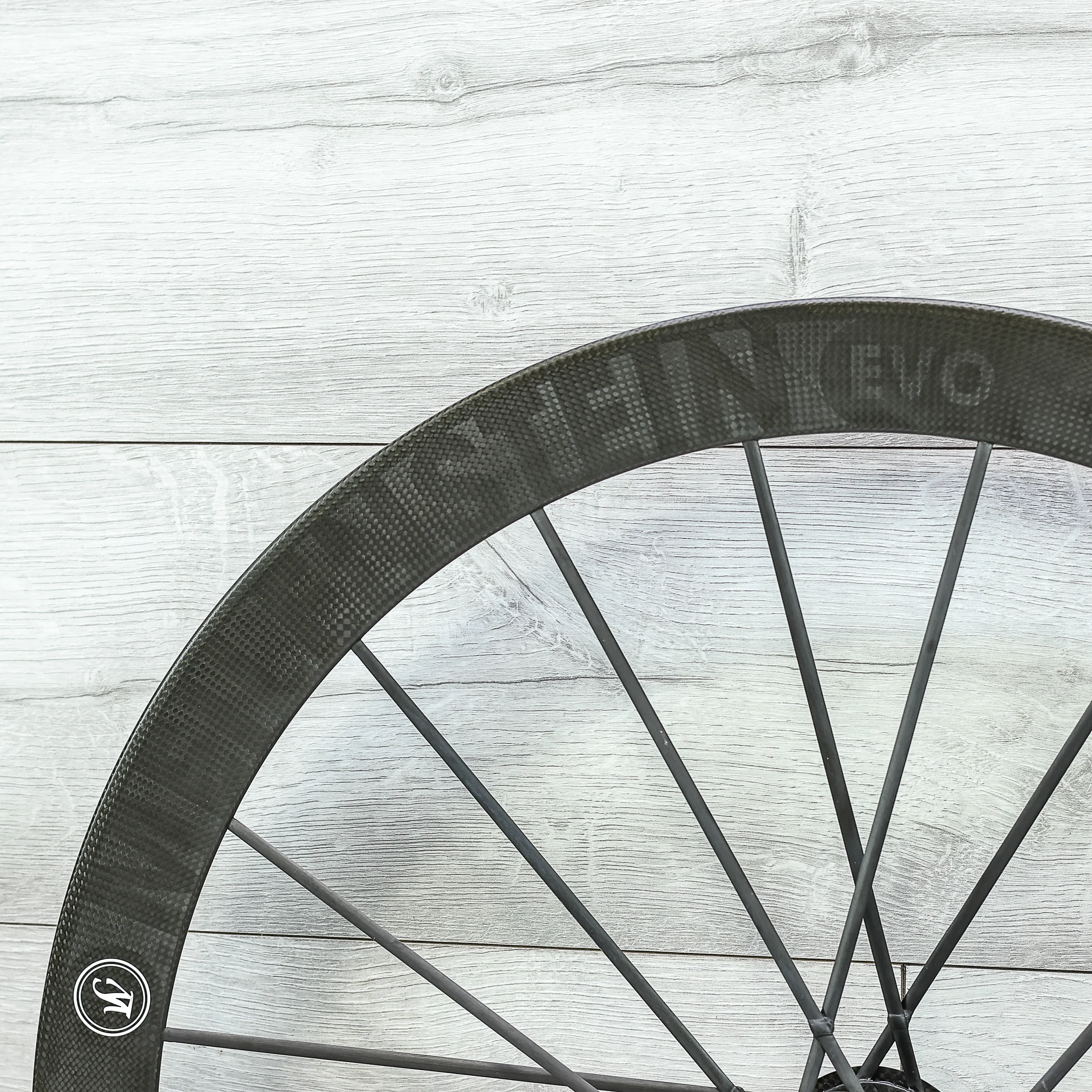 Lightweight Mielenstein Obermeyer EVO Carbon Disc Wheelset - 700c, Tubeless, Center Lock, Campagnolo 12-Speed - Image 11