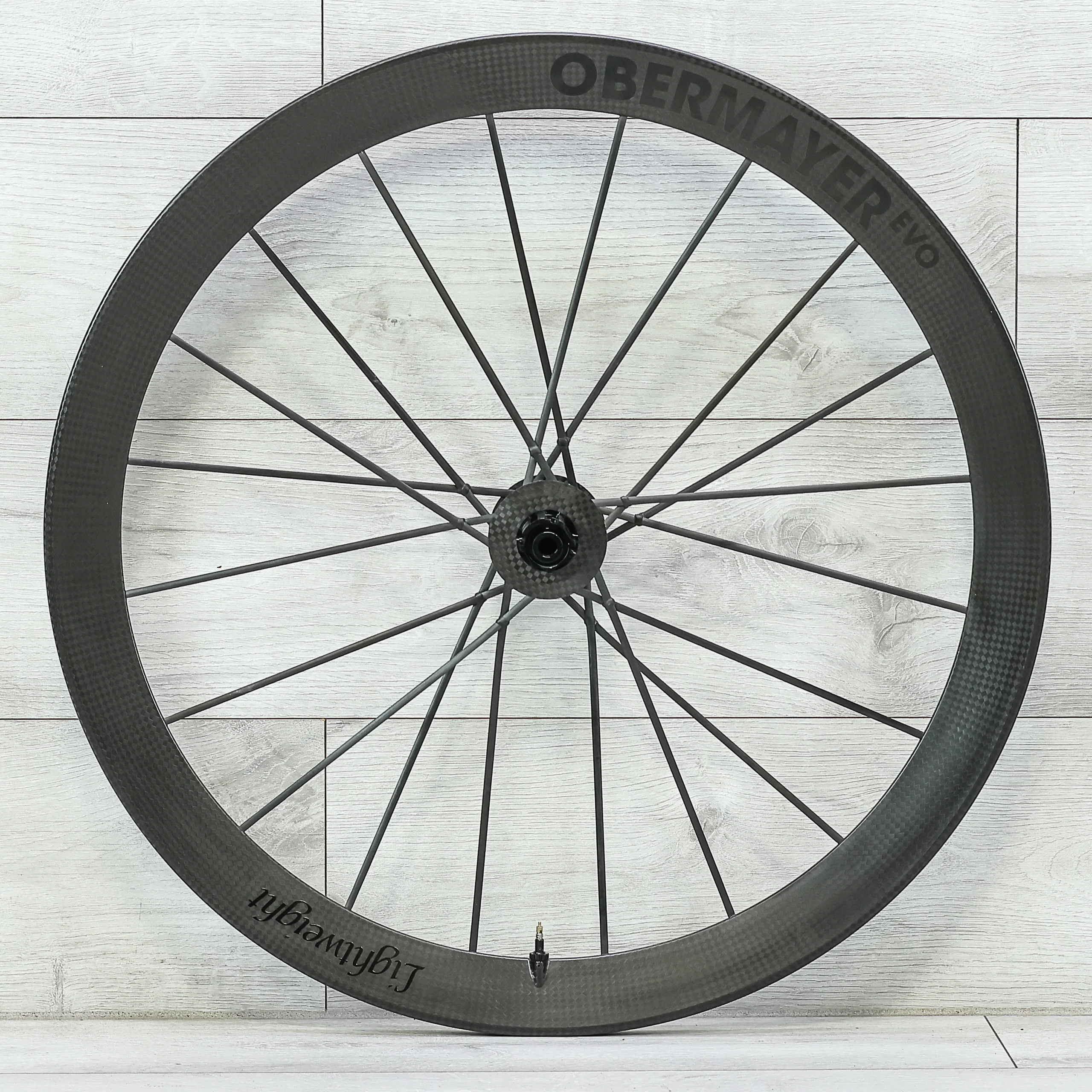 Lightweight Mielenstein Obermeyer EVO Carbon Disc Wheelset - 700c, Tubeless, Center Lock, Campagnolo 12-Speed - Image 3