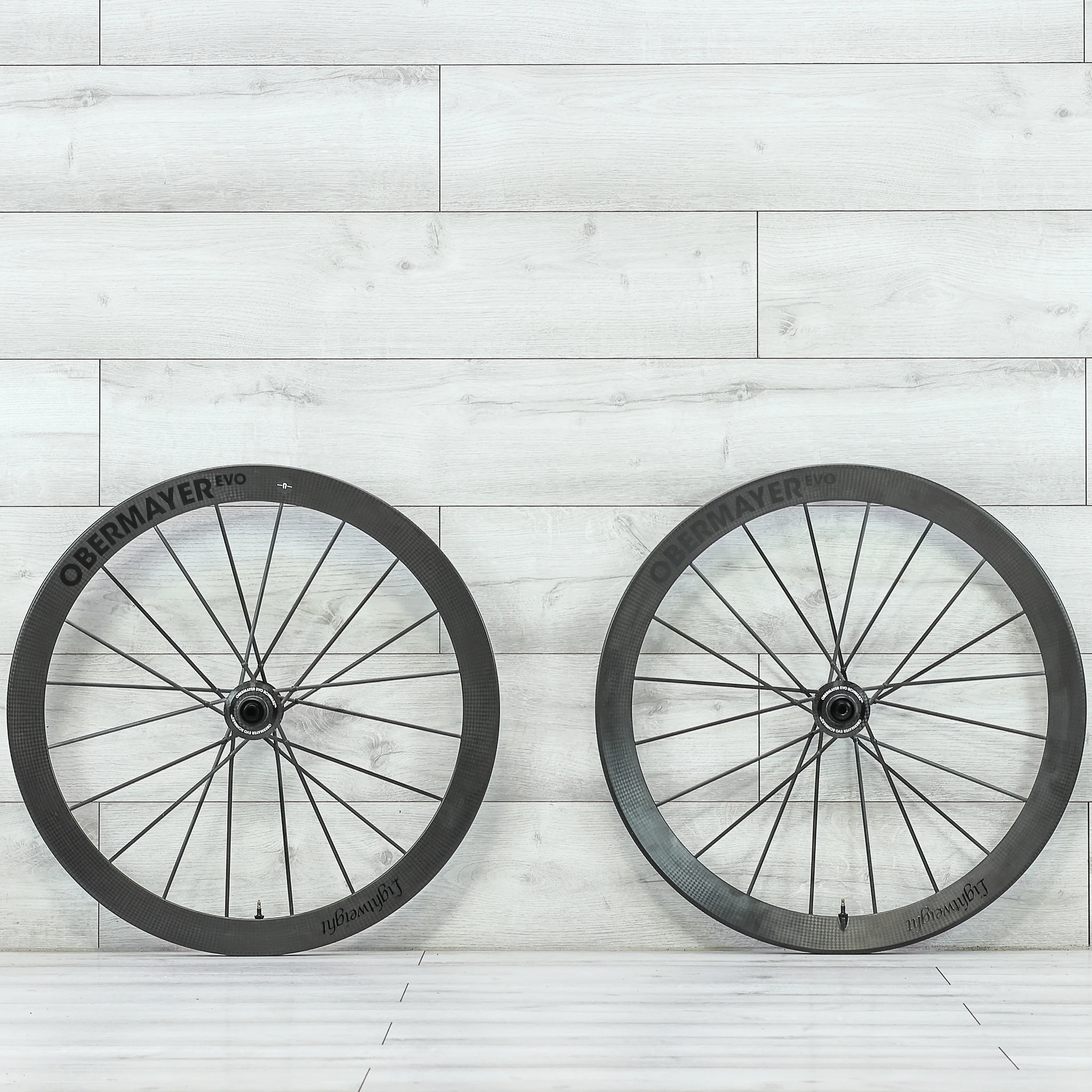Lightweight Mielenstein Obermeyer EVO Carbon Disc Wheelset - 700c, Tubeless, Center Lock, Campagnolo 12-Speed - Image 6