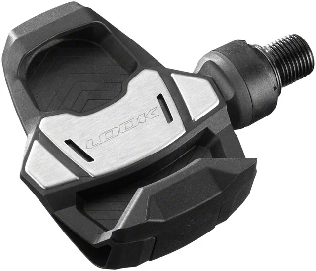 LOOK KEO Blade Carbon Pedals - Single Sided Clipless, Chromoly, 9/16", Black, 56mm QF, 12Nm - Image 3