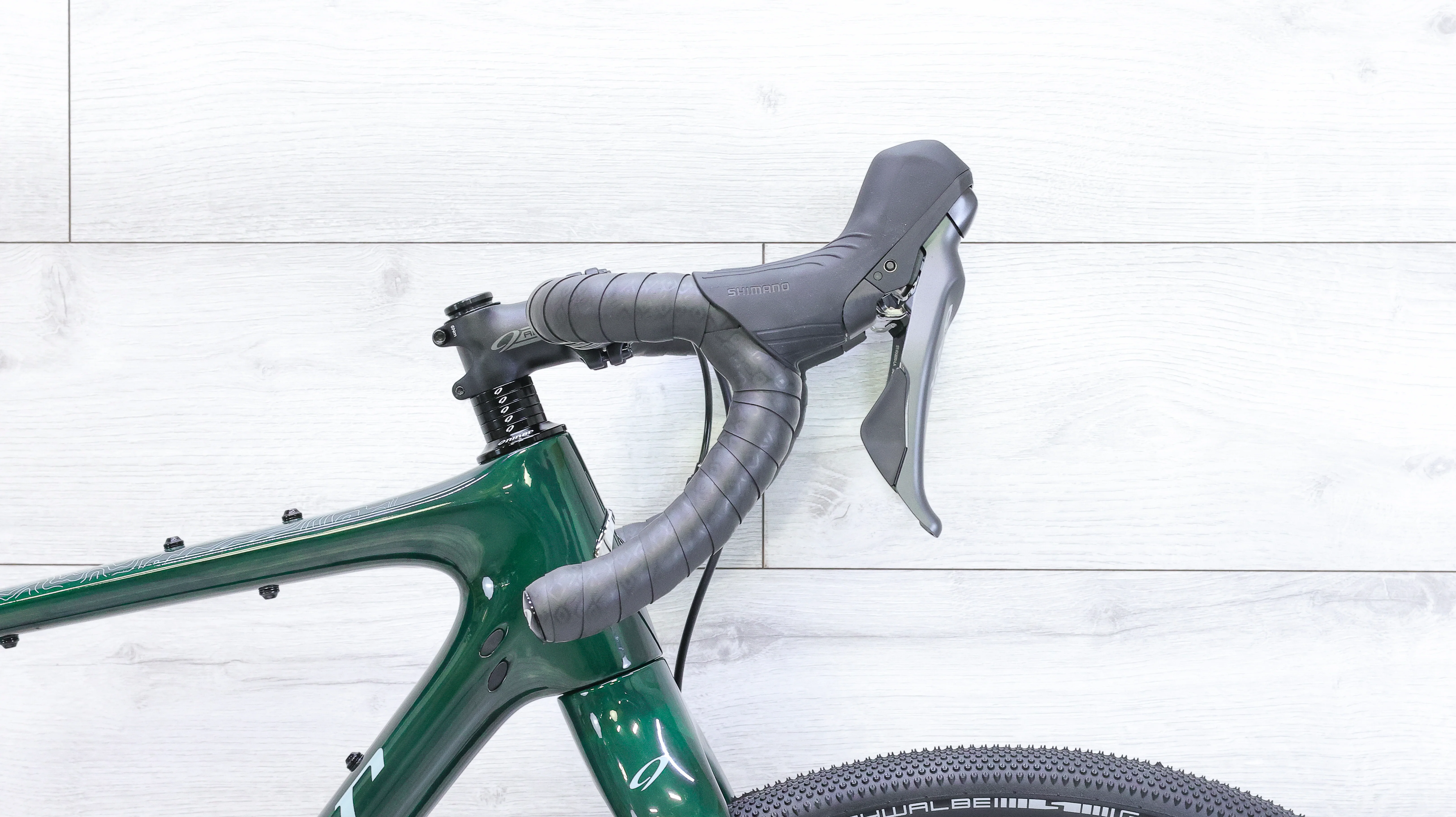 Niner ORE 9 RDO - 4 Star Shimano GRX 800 Gravel Bike - Transparent Green - Image 9