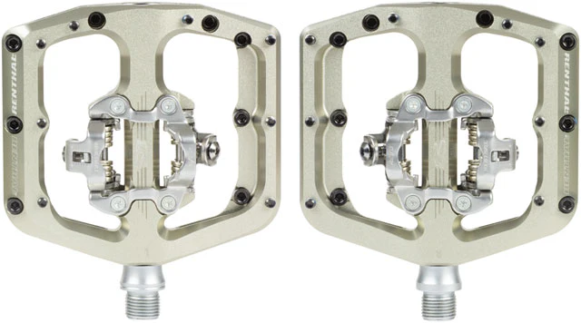 Renthal Revo-DHC Pedals - Dual Sided Clipless with Platform, Alloy, 9/16", Shimano SPD - Image 2