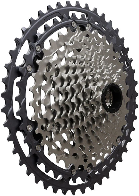 Shimano Deore XT CS-M8200-12 Cassette - 12-Speed, 9-45t, Hyperglide+, Micro Spline, Gray/Silver - Image 5