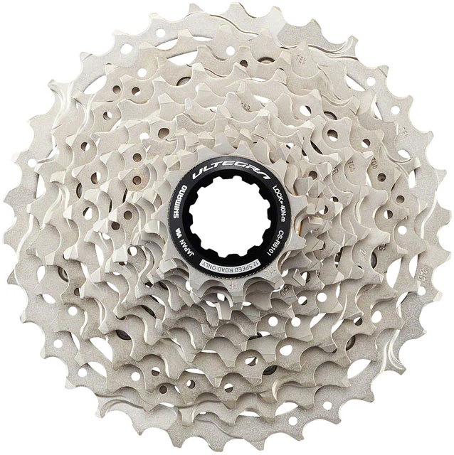 Shimano Ultegra CS-R8101 Cassette - 12-Speed, 11-30t, Silver - Image 3