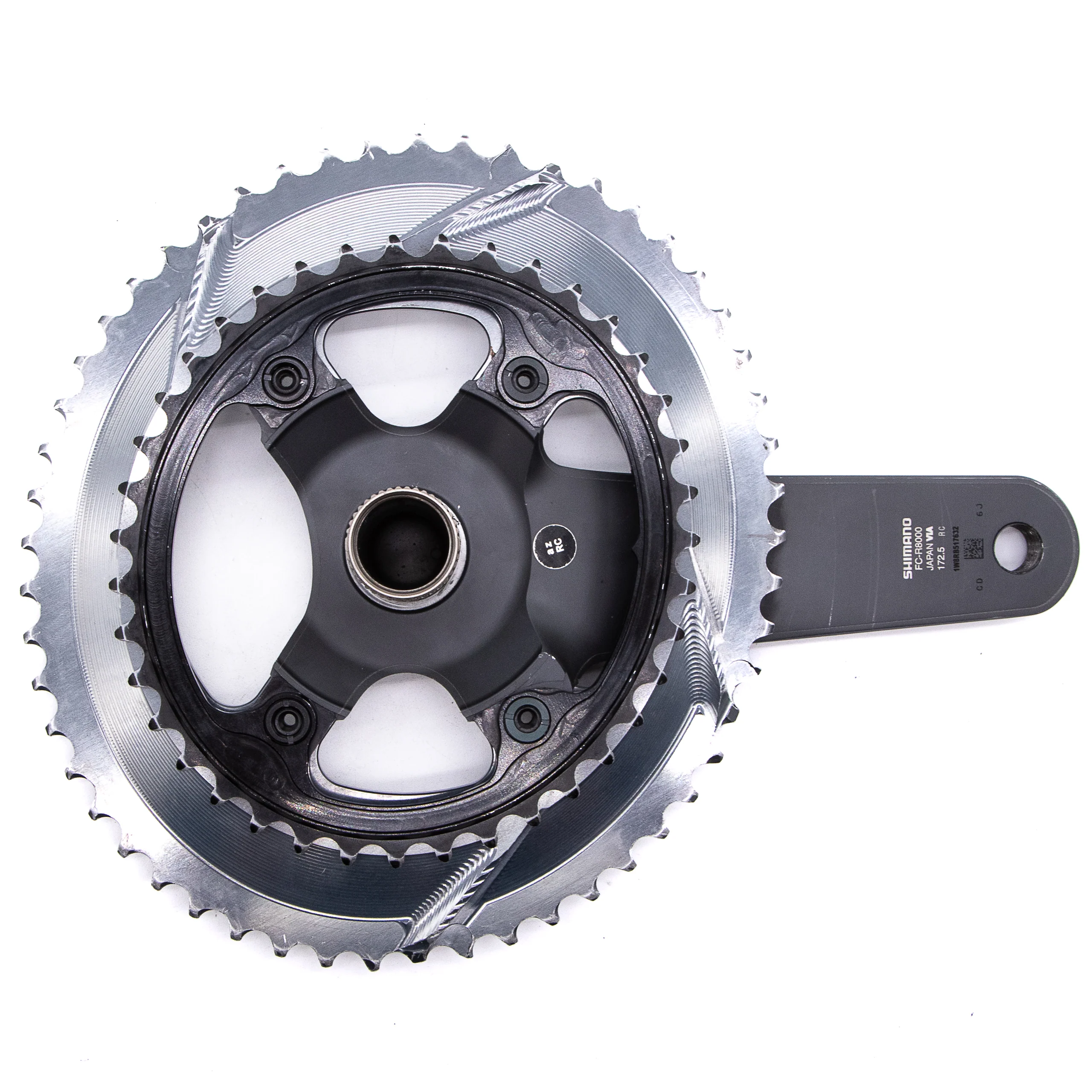 Shimano Ultegra FC-R8000 Crankset AbsoluteBLACK Oval 53/39T Chainring 2x11 Speed 172.5mm - Image 5