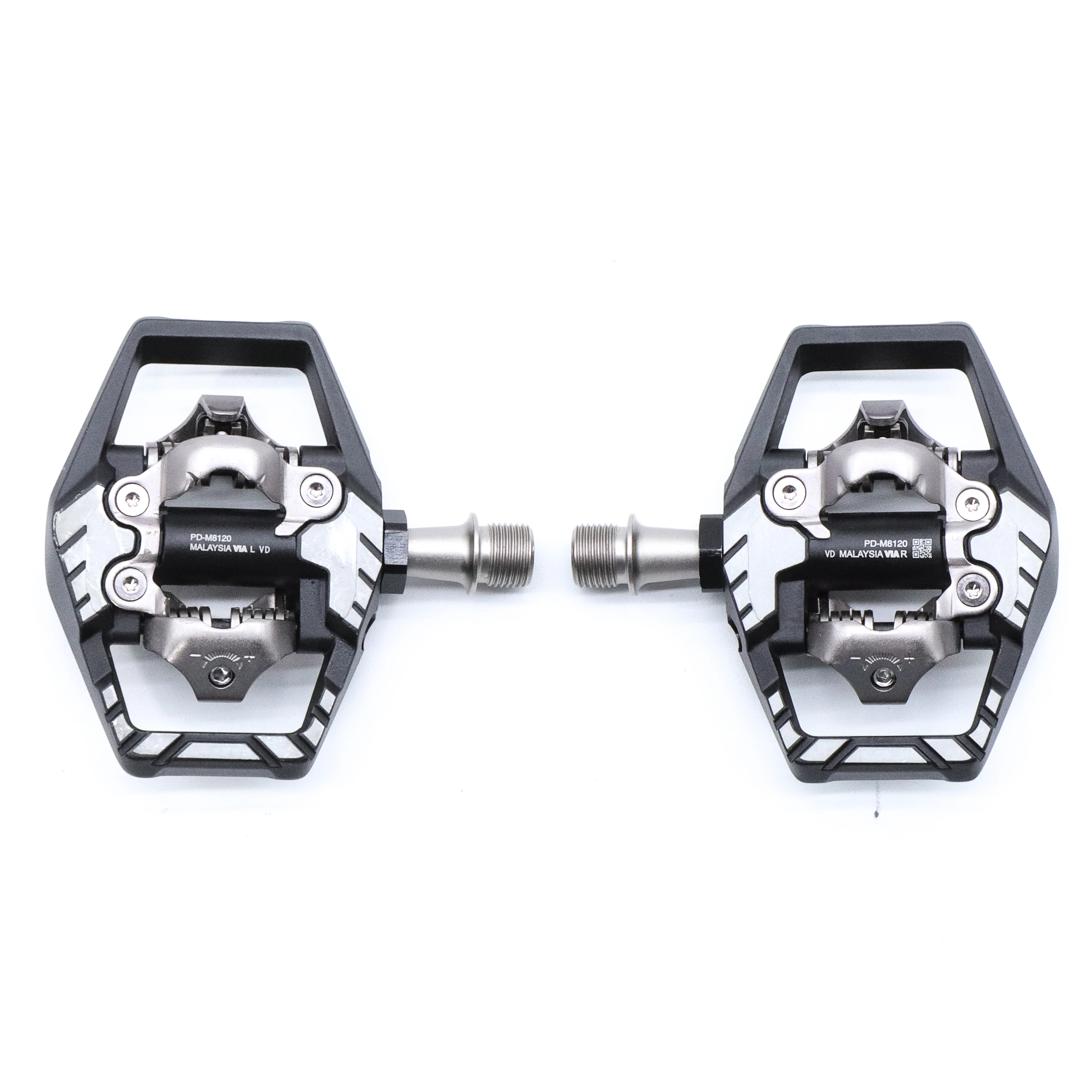 Shimano XT PD-M8120 MTB Platform Clipless Pedals - 429g, 55mm - Image 4