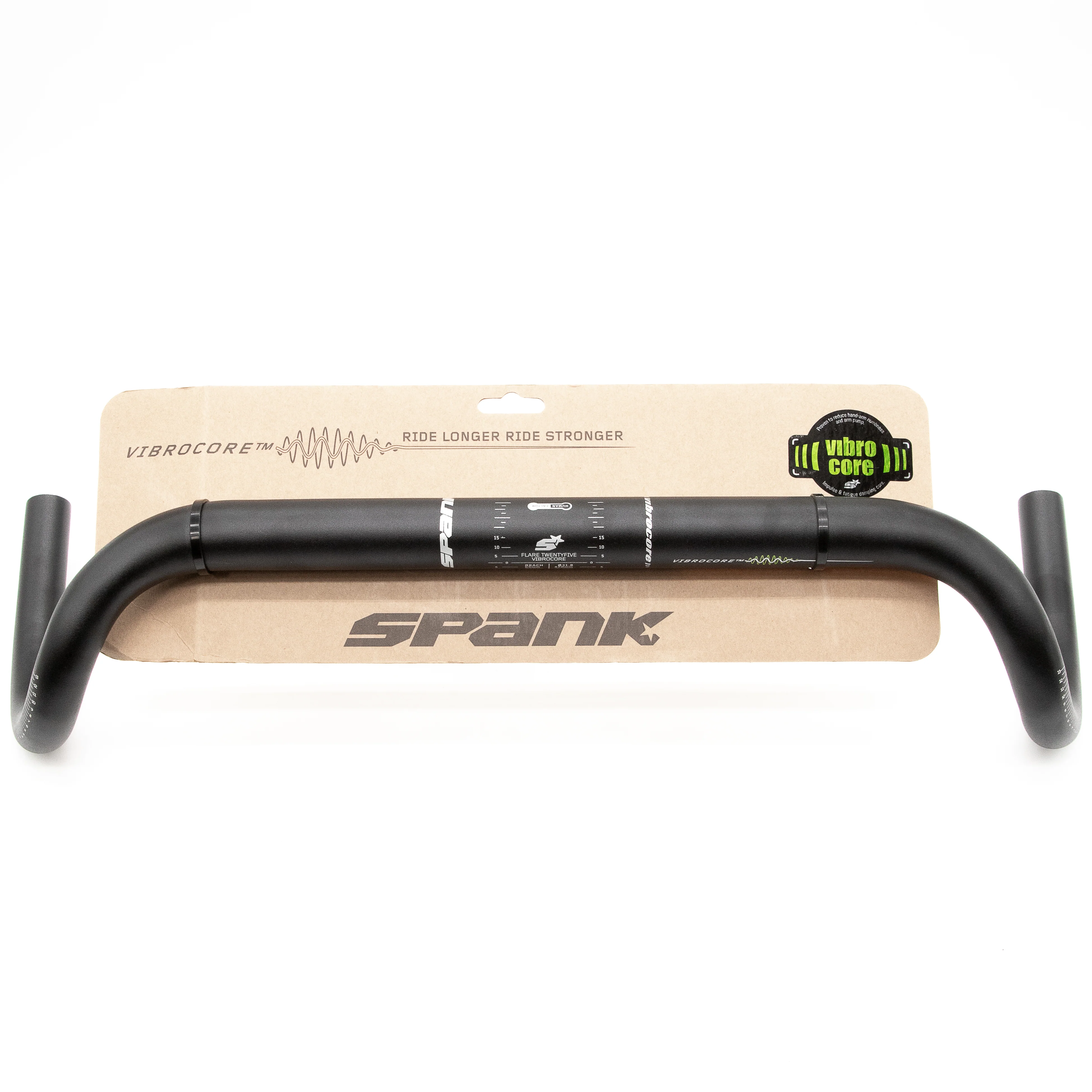 Spank Flare 25 Vibrocore Drop Handlebar 42cm 31.8mm - Image 12
