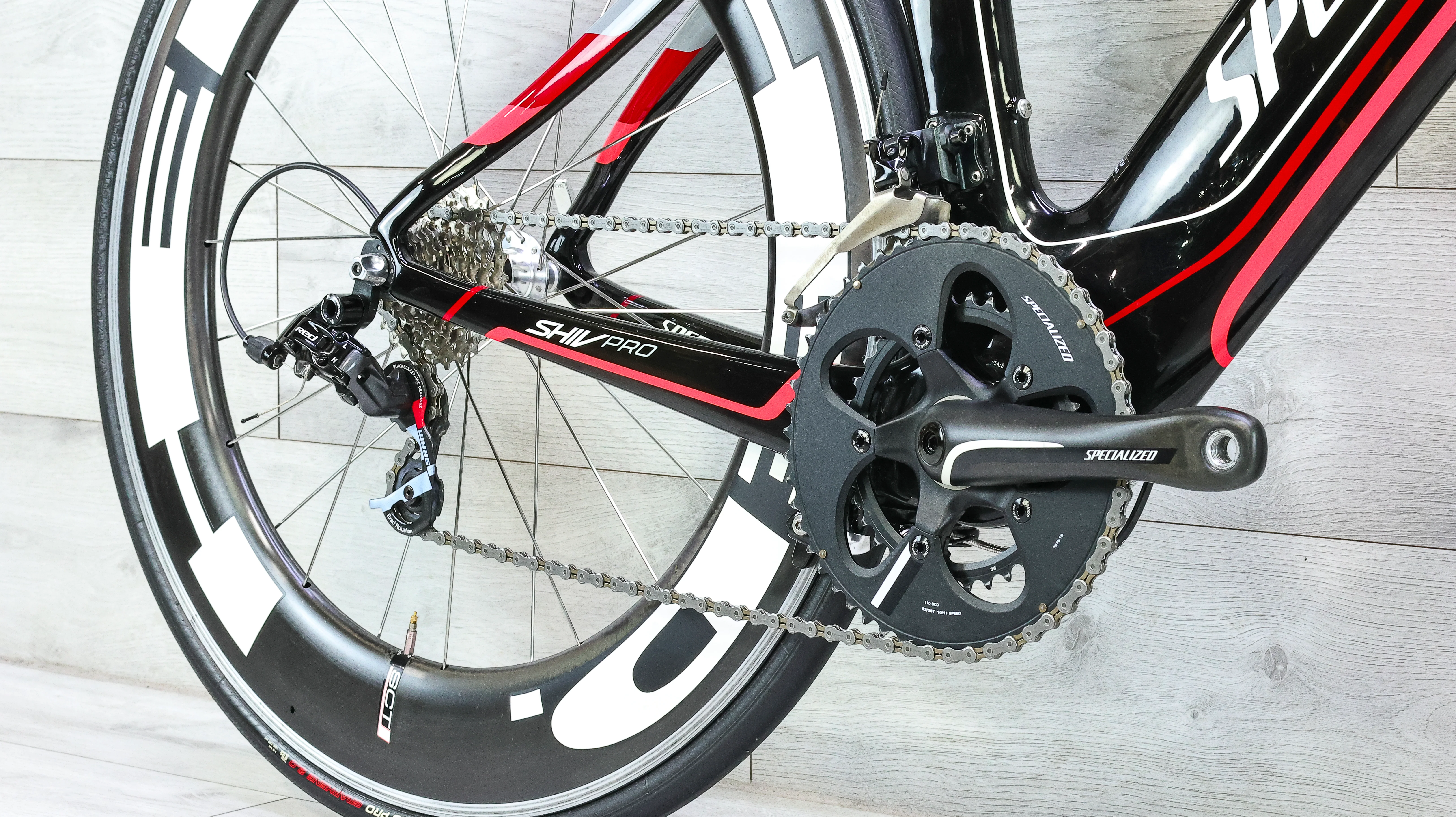 Specialized Shiv Pro SRAM Red Triathlon Bike - 2012, Large - Image 6