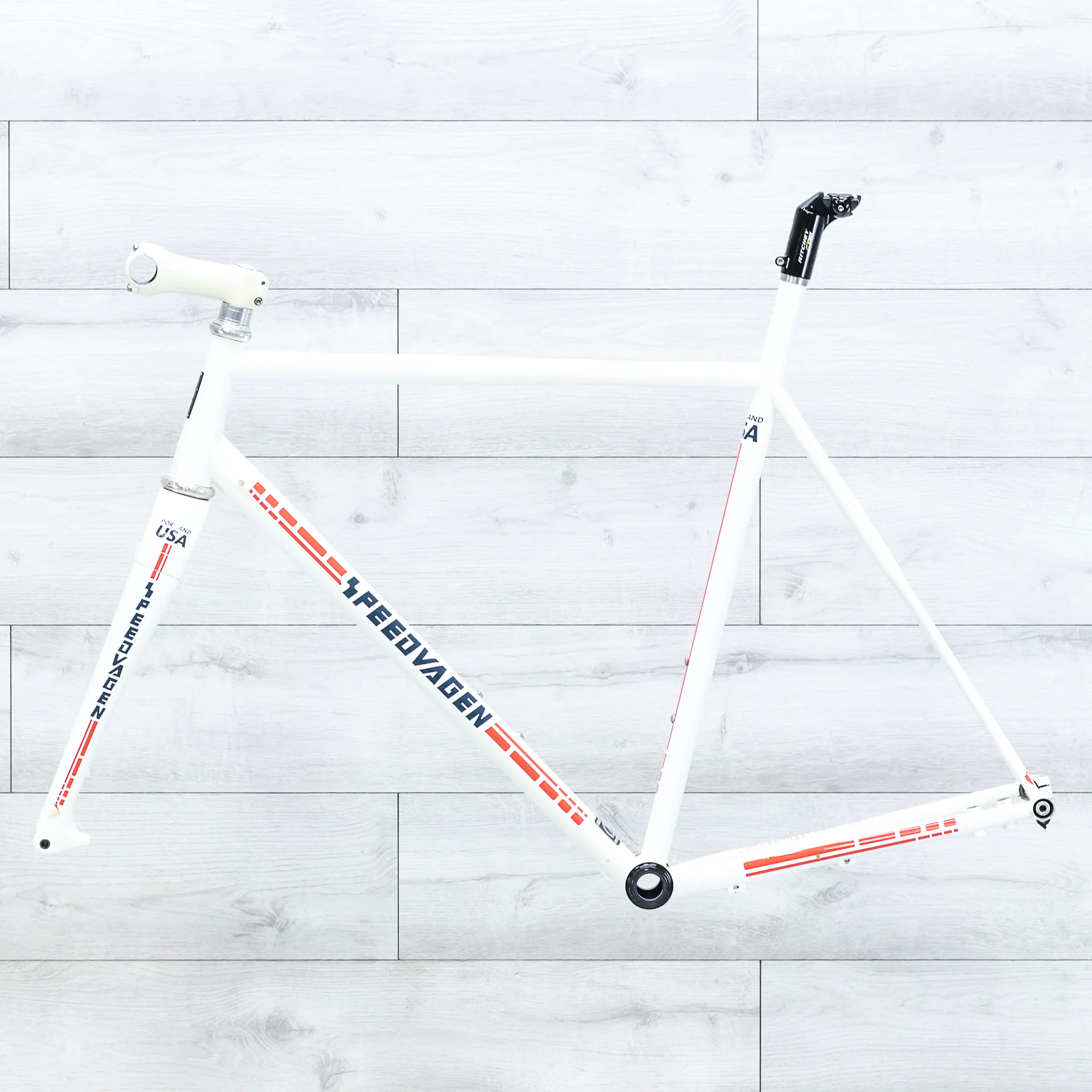 Speedvagen Team Issue CX Steel Cyclocross Bike Frameset - 2020, X-Large - Image 2