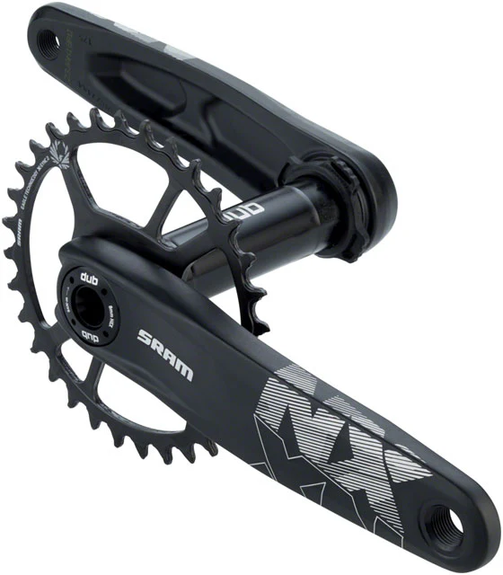 SRAM NX Eagle Boost Crankset - 12-Speed, 32t, Direct Mount, DUB Spindle Interface, Black