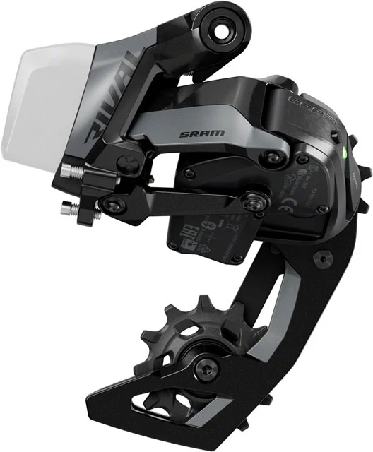 SRAM Rival AXS Rear Derailleur - 12-Speed, 36t Max, (Battery Not Included), Aluminum Cage, Black, E1 - Image 2